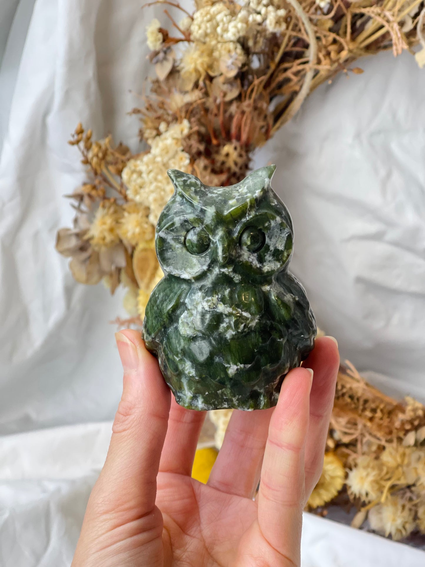 Green Jade Owl #3