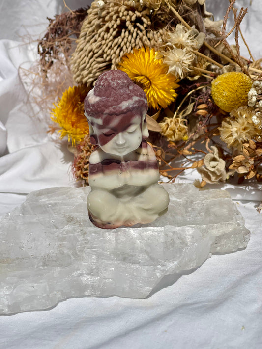 Striped Jade Buddha #1