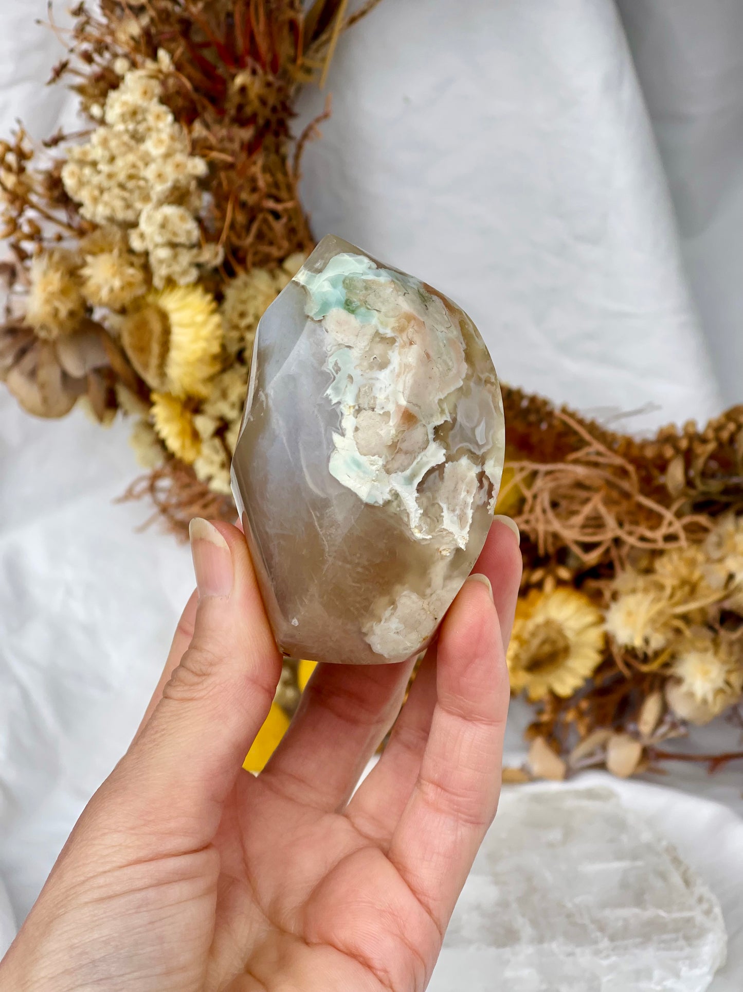 Flower Agate Flame