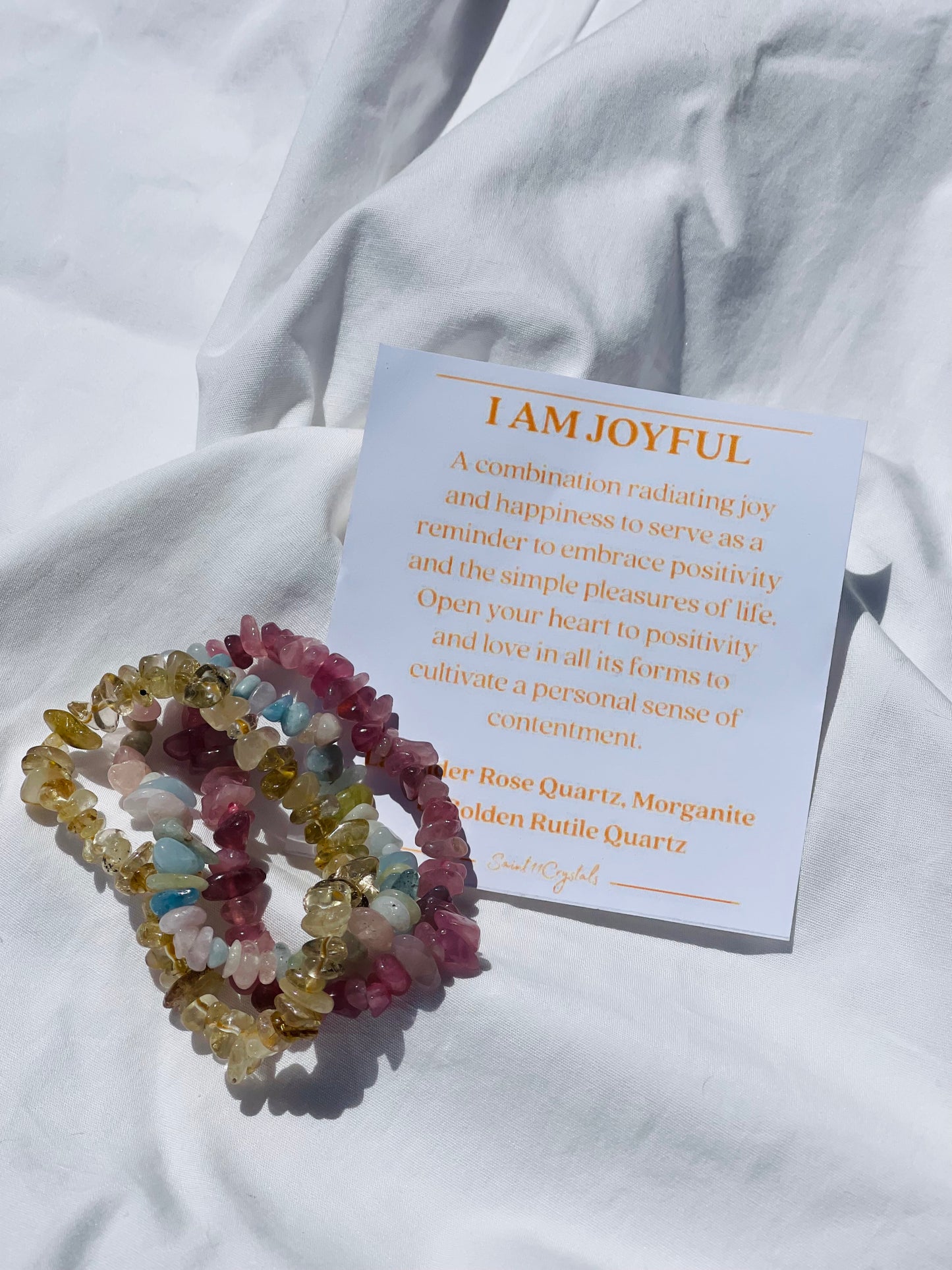 I Am Joyful Bracelet Set