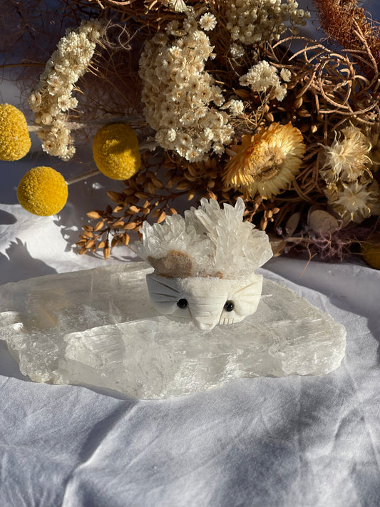 Quartz Cluster Elephant