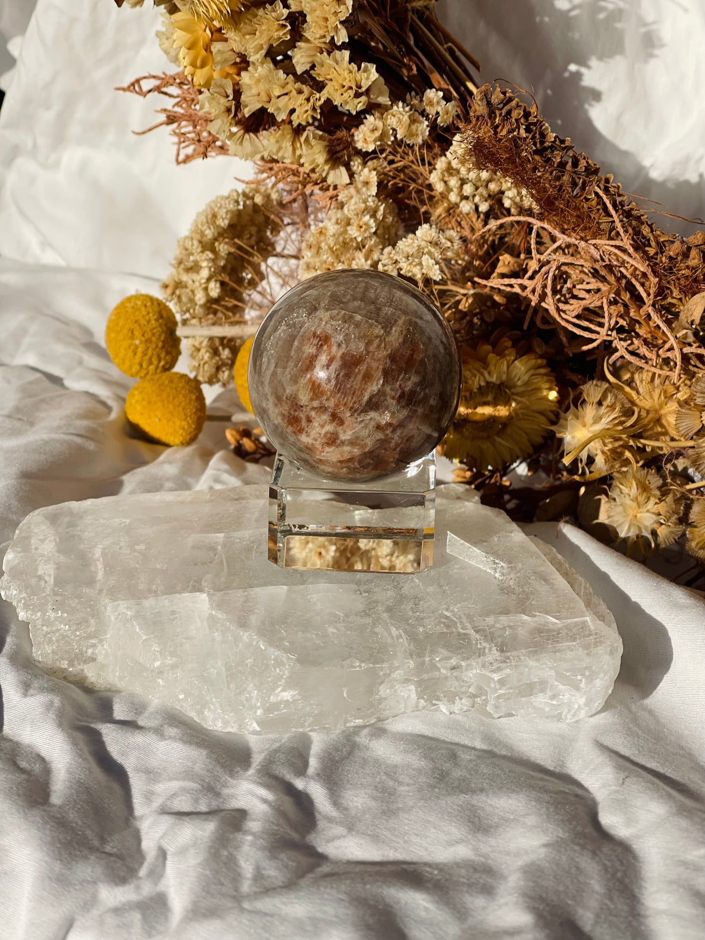 Moonstone Moon Sphere #2