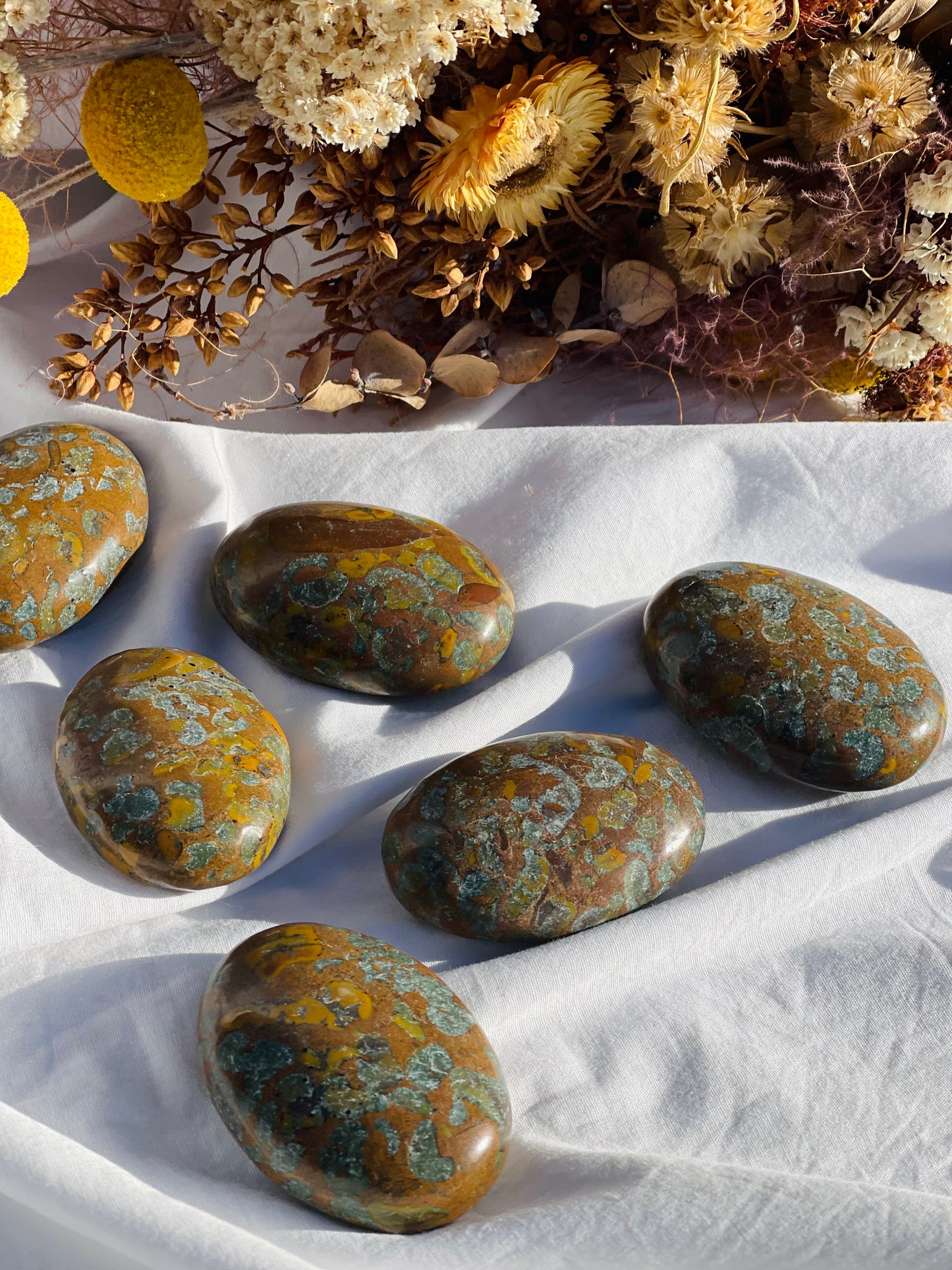 Fruit Jasper Palmstone