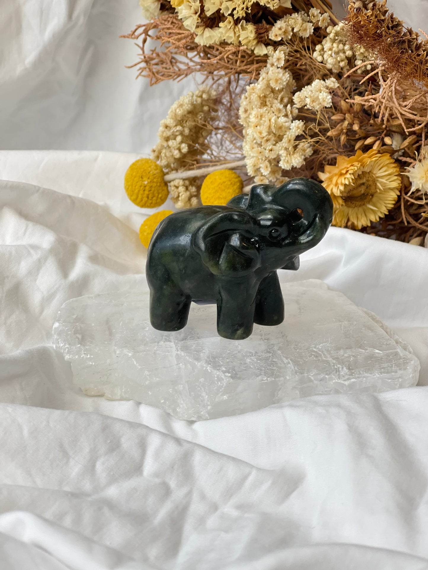 Green Jade Elephant #1