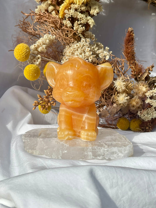 Orange Calcite Simba