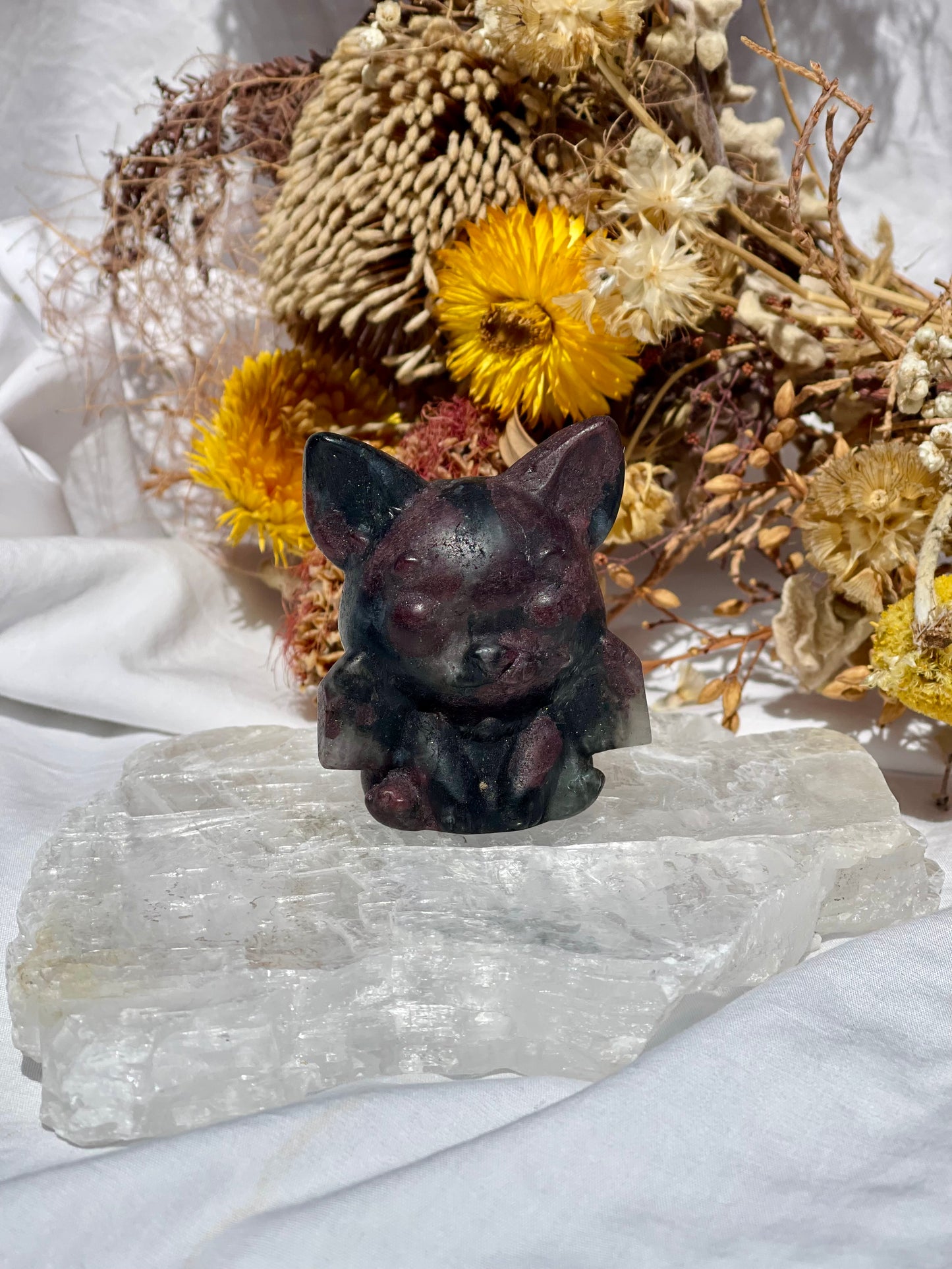 Garnet | Astrophylite Bat #1