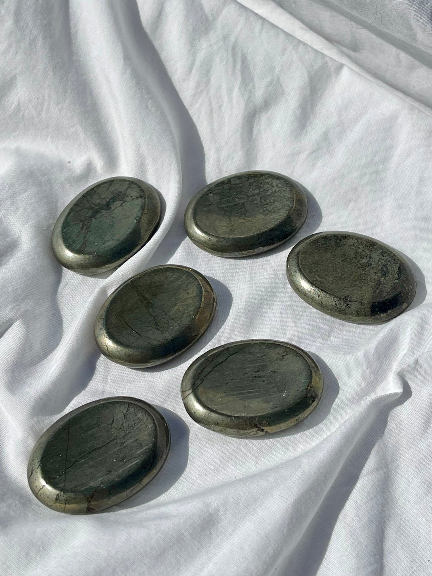 Pyrite Worry Stone