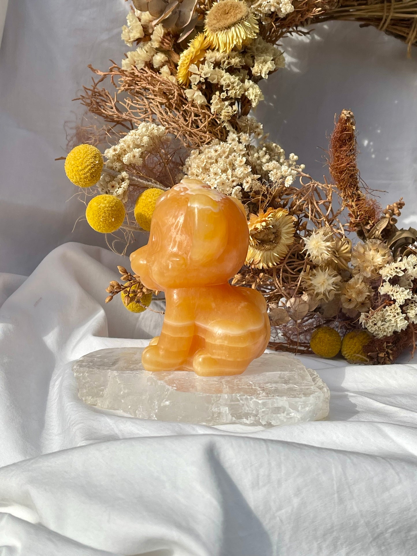 Orange Calcite Simba