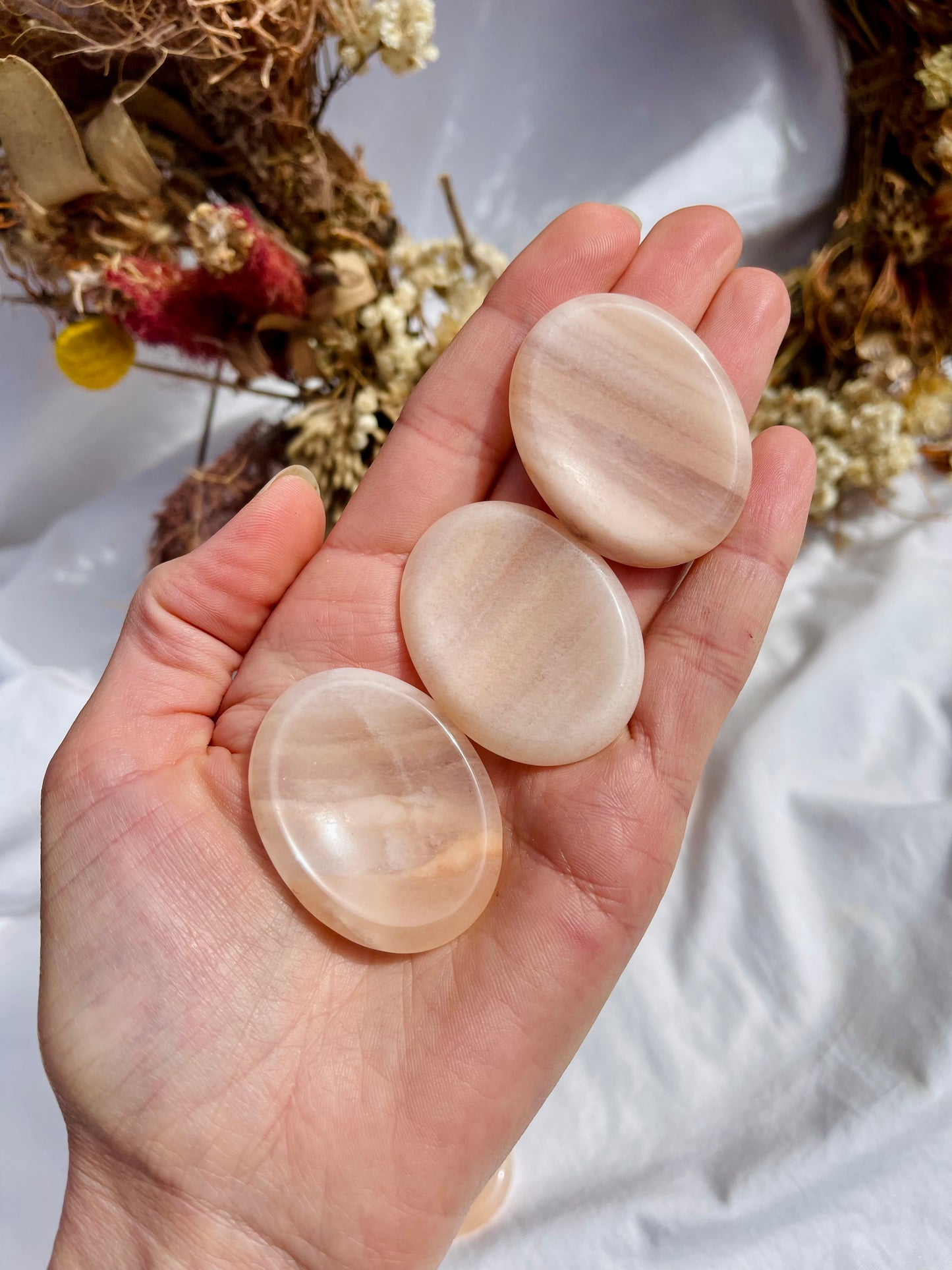 Peach Aventurine Worry Stone