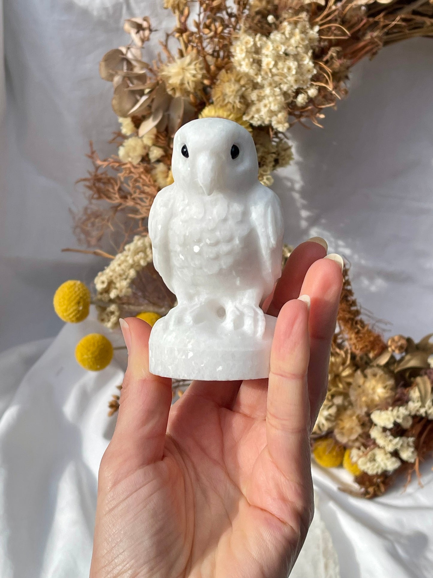 White Jade Parrot
