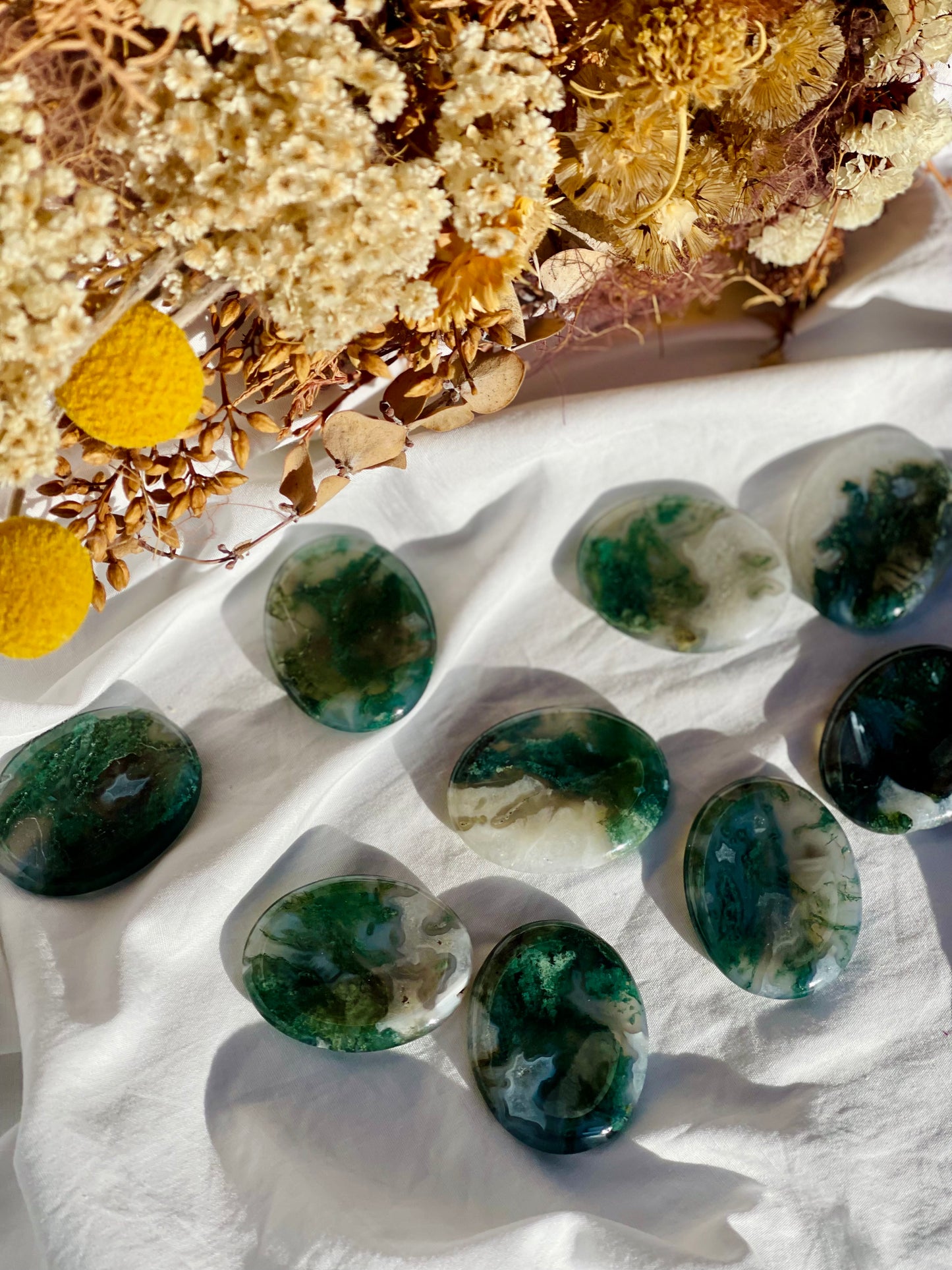 Moss Agate Worrystone