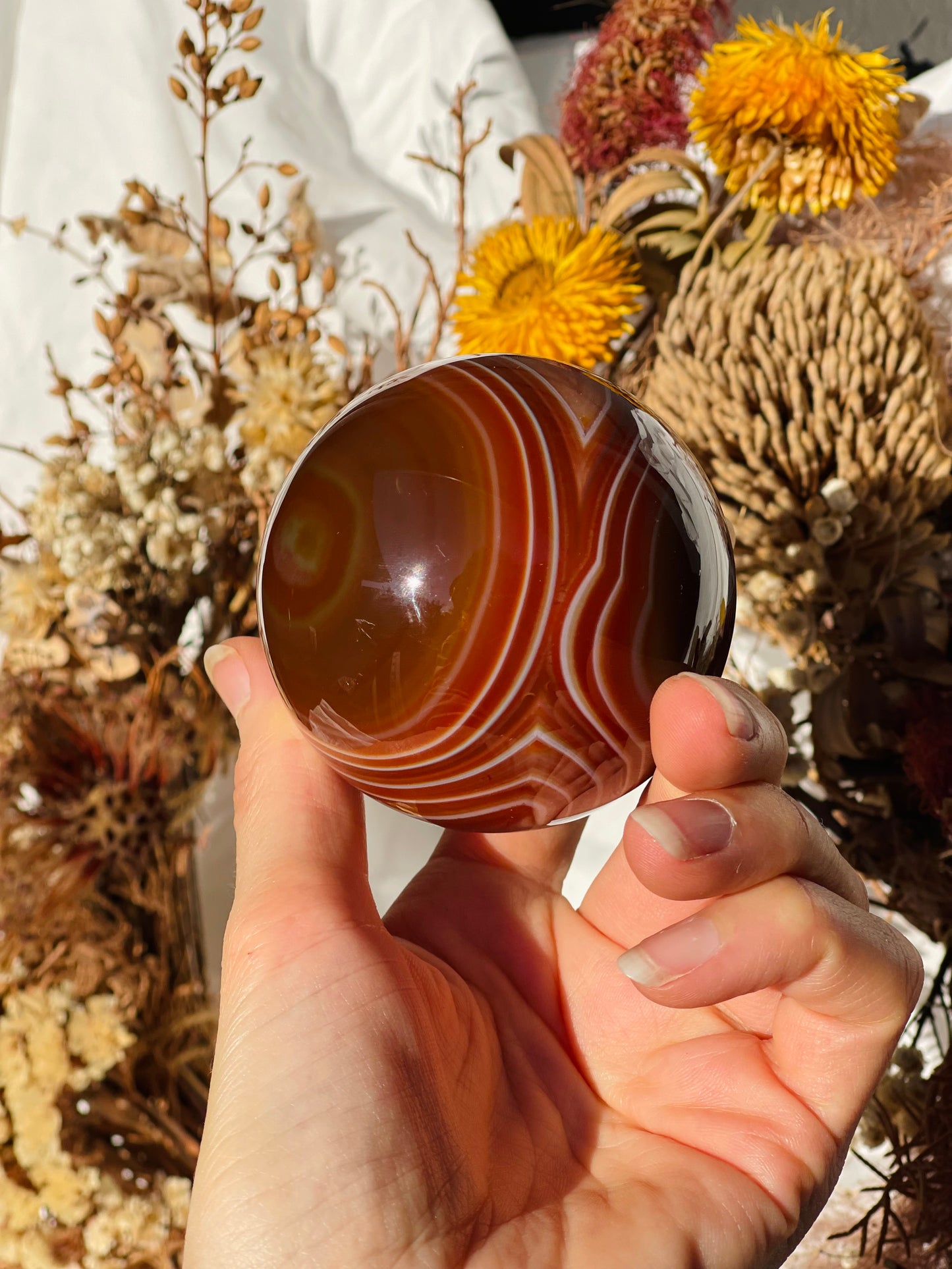 Carnelian Sphere