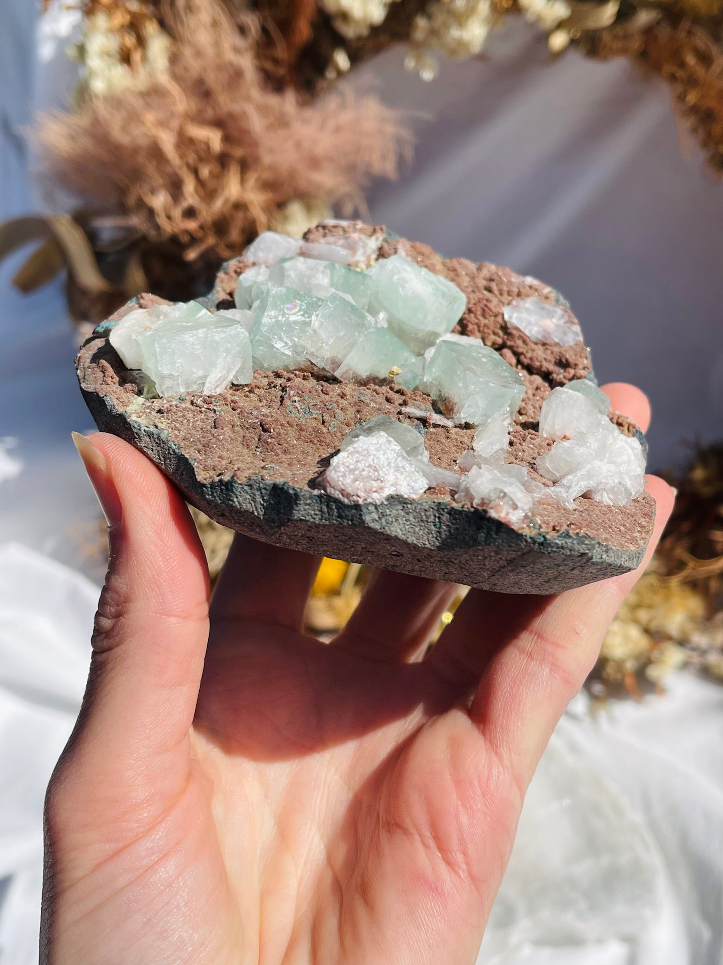 Green Apophylite Specimen