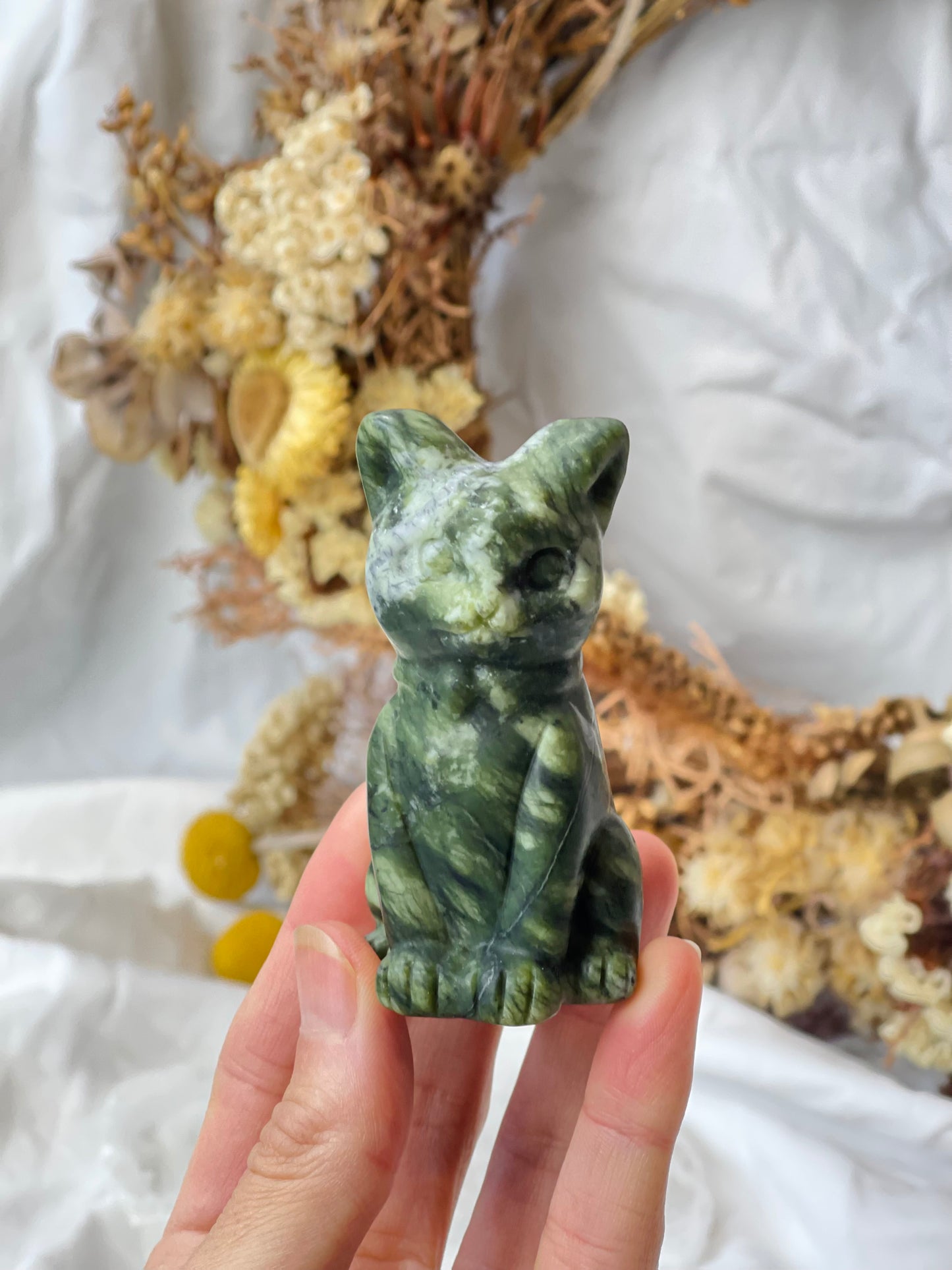 Green Jade Cat #2