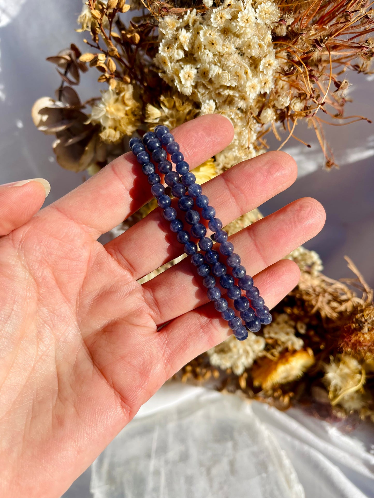 Iolite Bracelet | 4mm