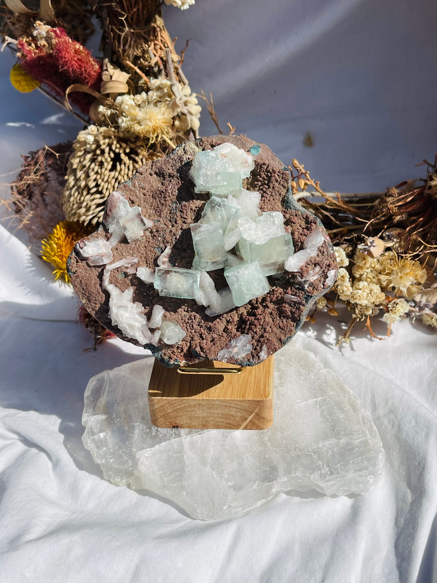 Green Apophylite Specimen