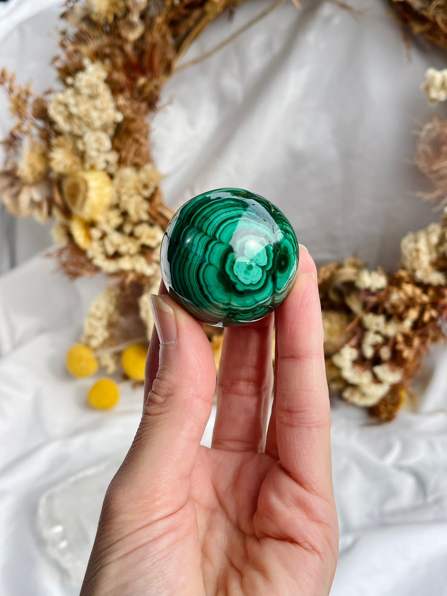 Malachite Sphere