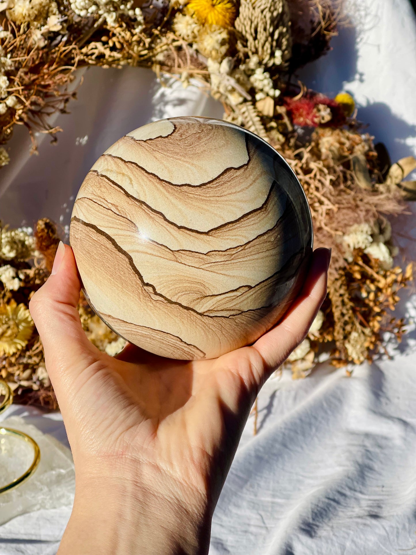 Picture Jasper Sphere