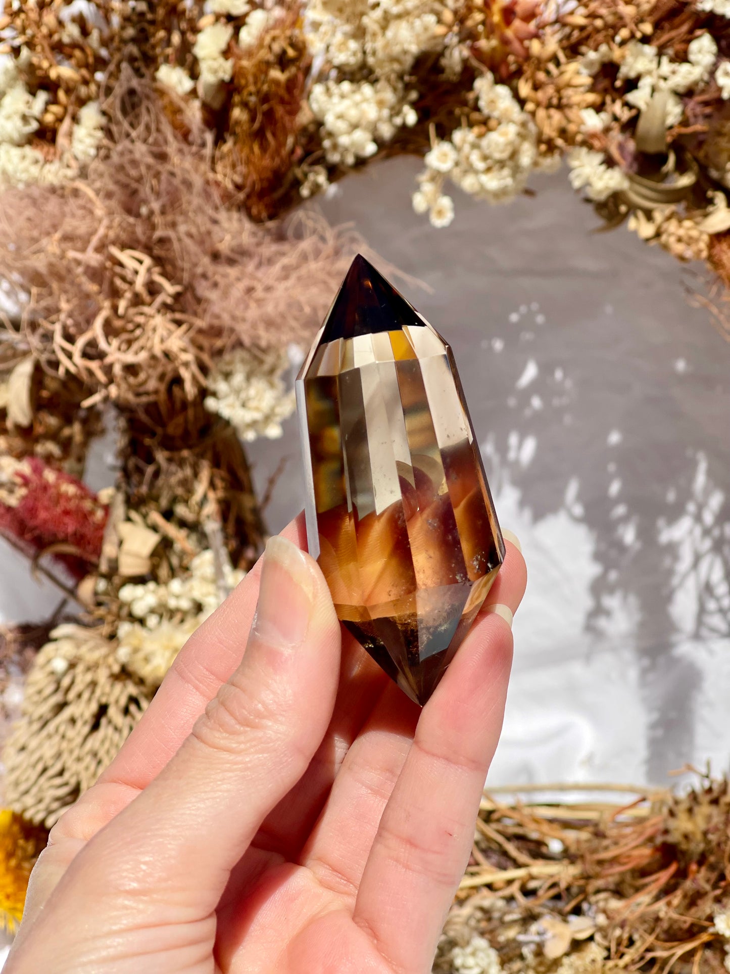 Smokey Quartz Vogel #2