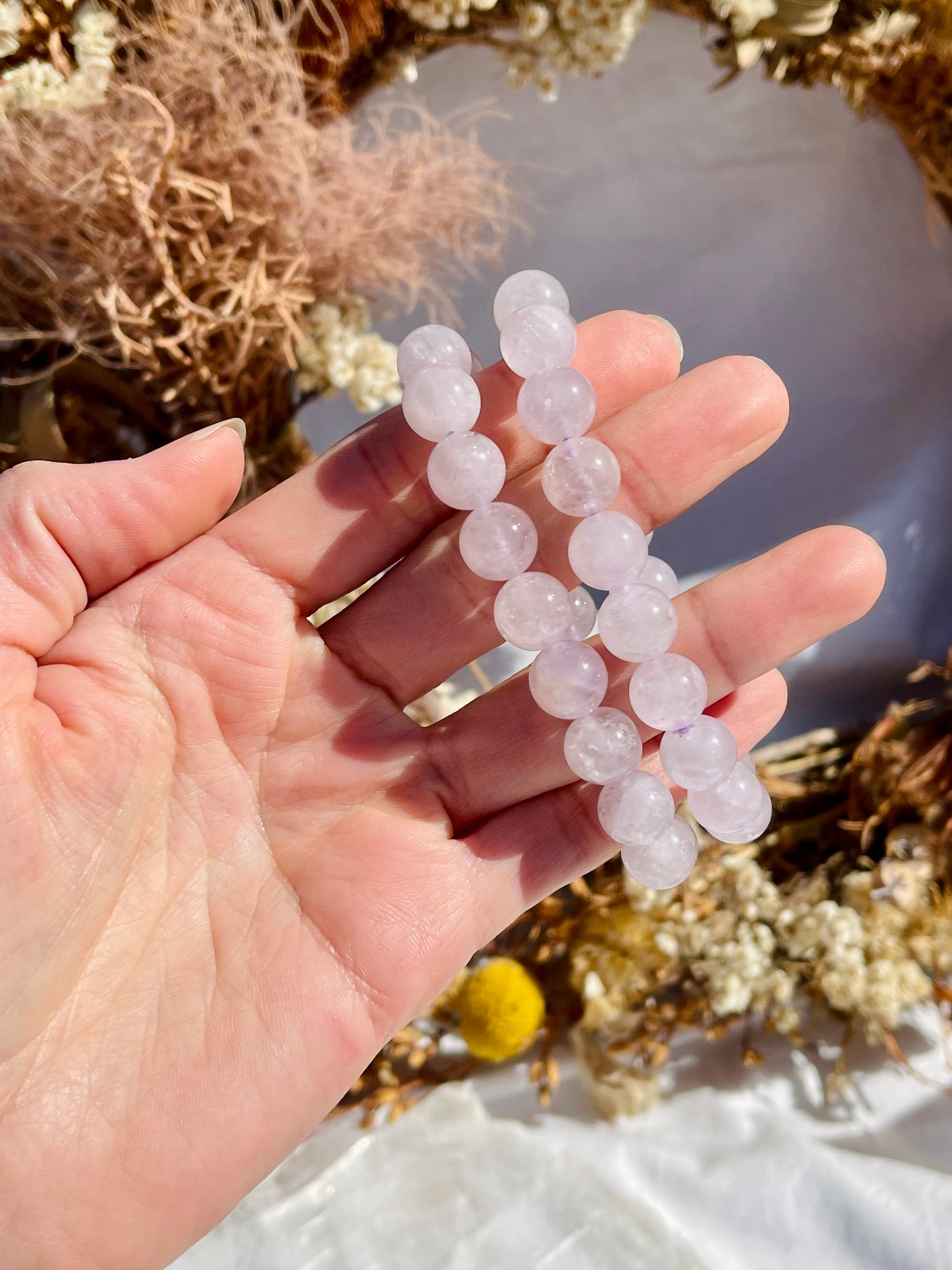 Lavender Amethyst Bracelet