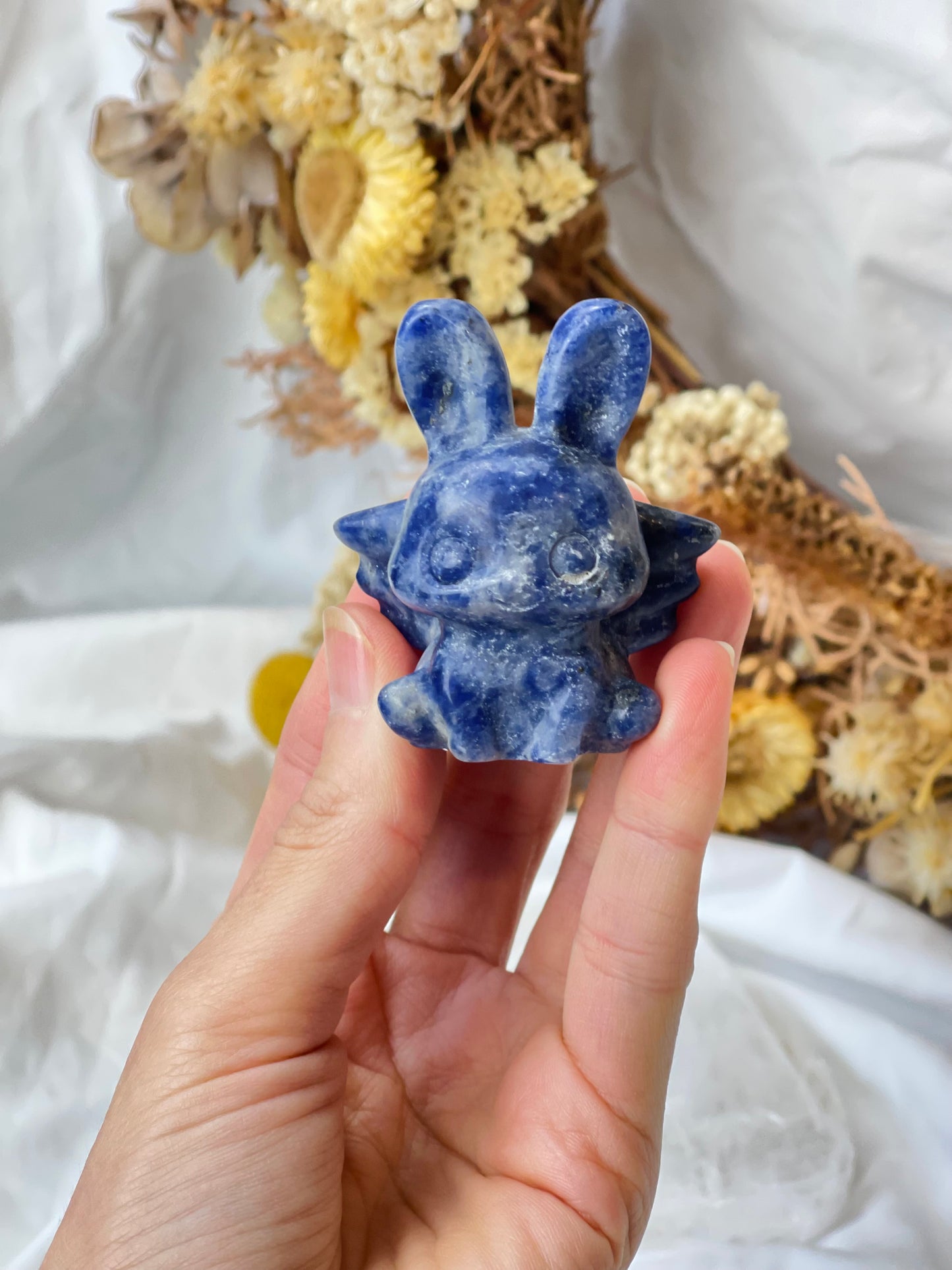 Sodalite Winged Bunny #2