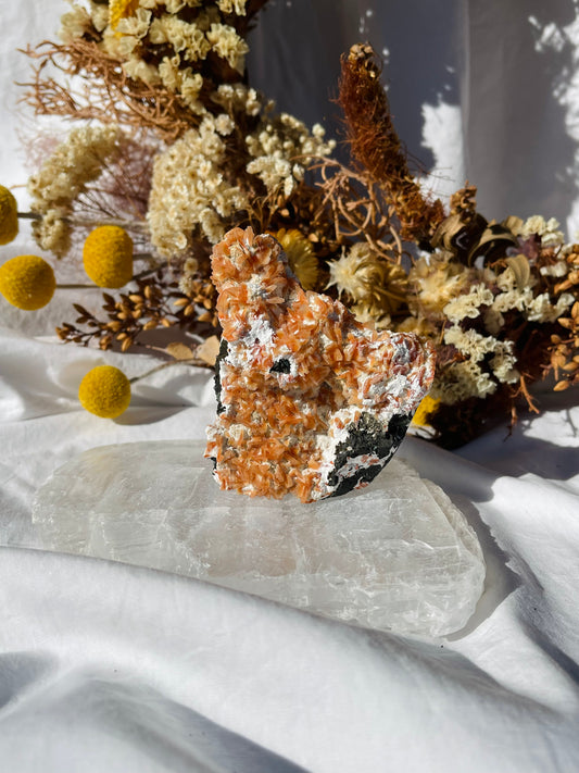 Heulandite on Mordenite Specimen #1