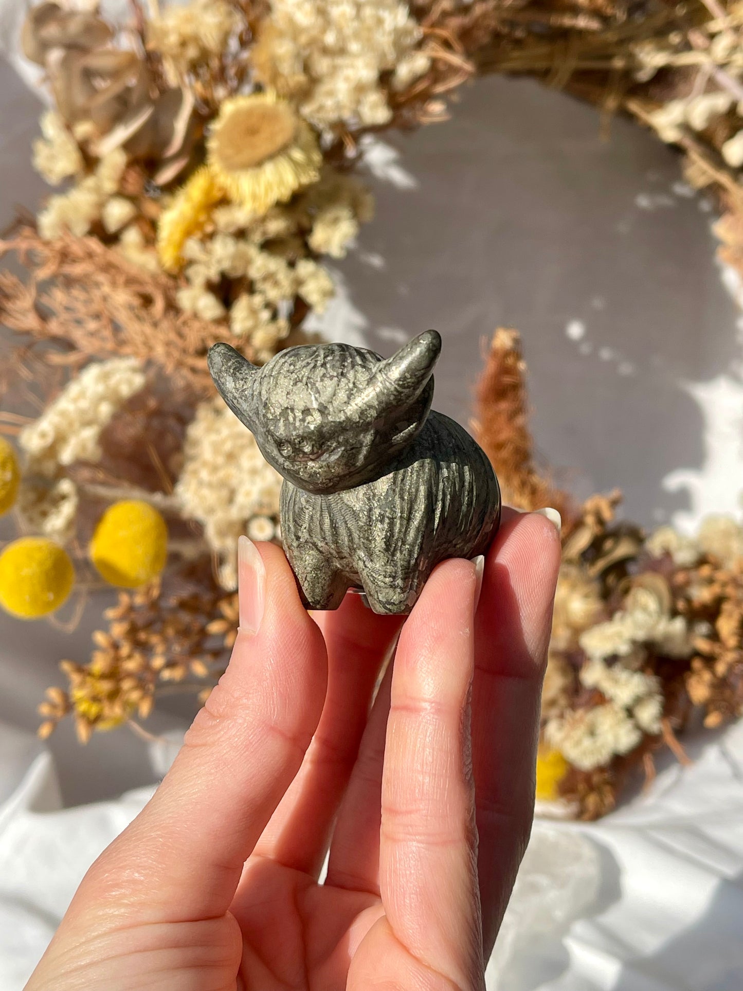 Pyrite Highland Cow #1