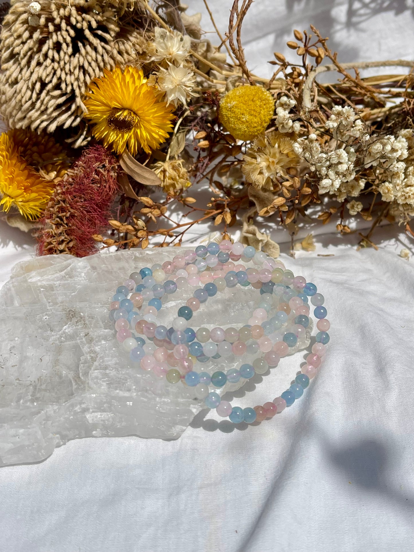 Morganite Bracelet | 4mm