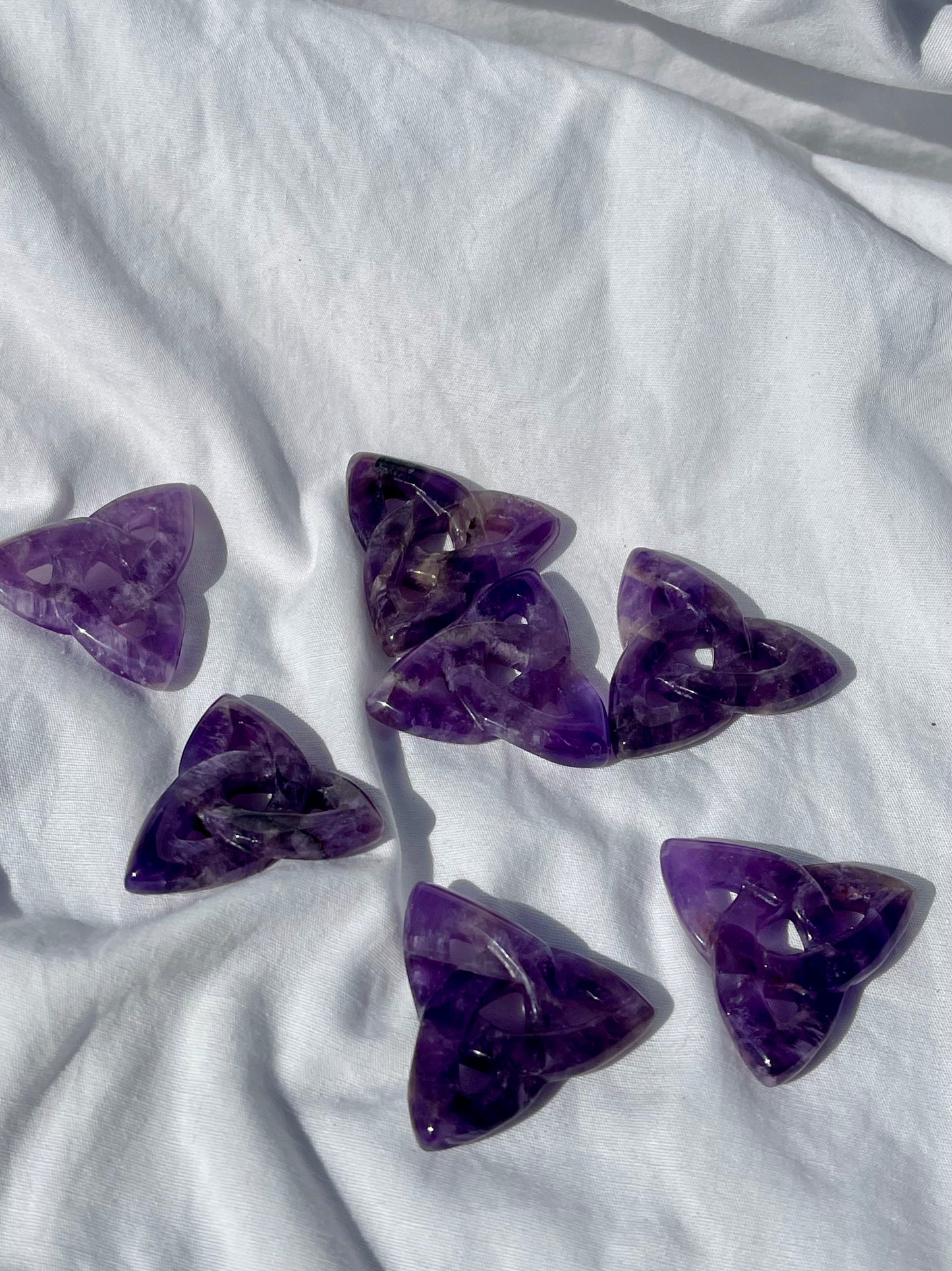 Amethyst Celtic Knot