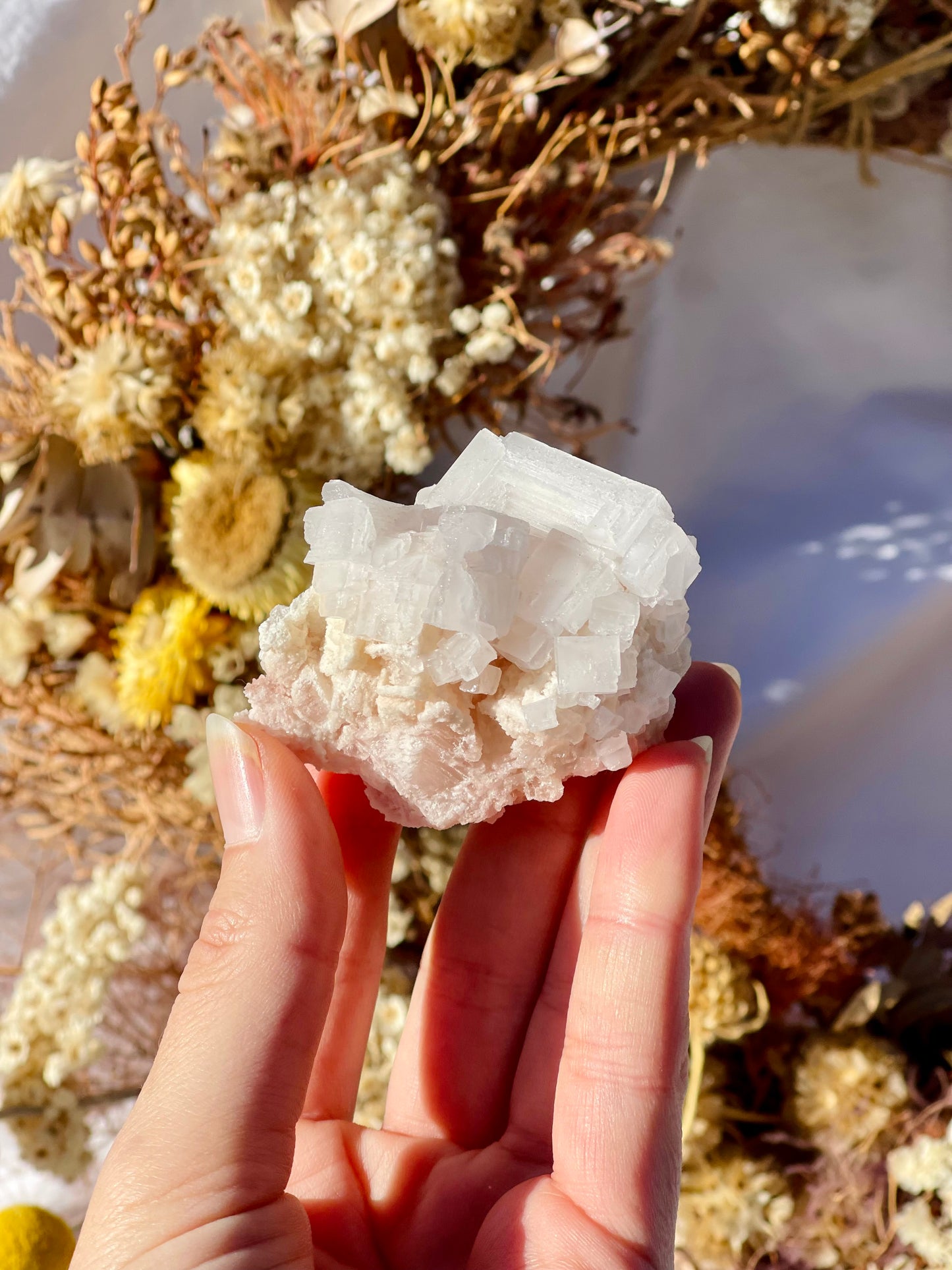 Pink Halite Cluster #2