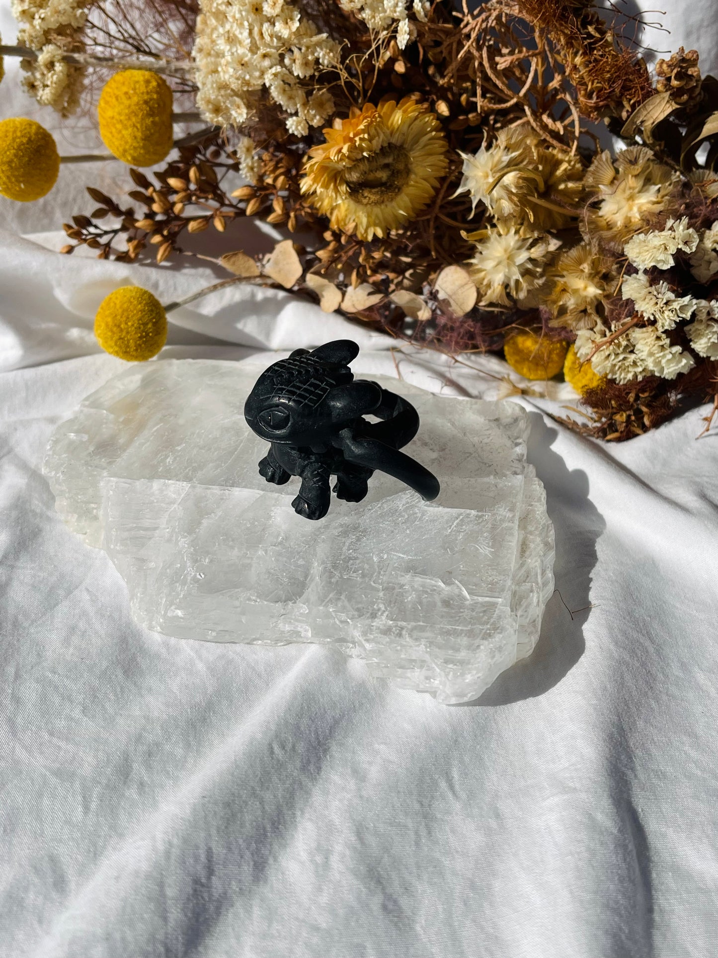 Black Obsidian Toothless Dragon