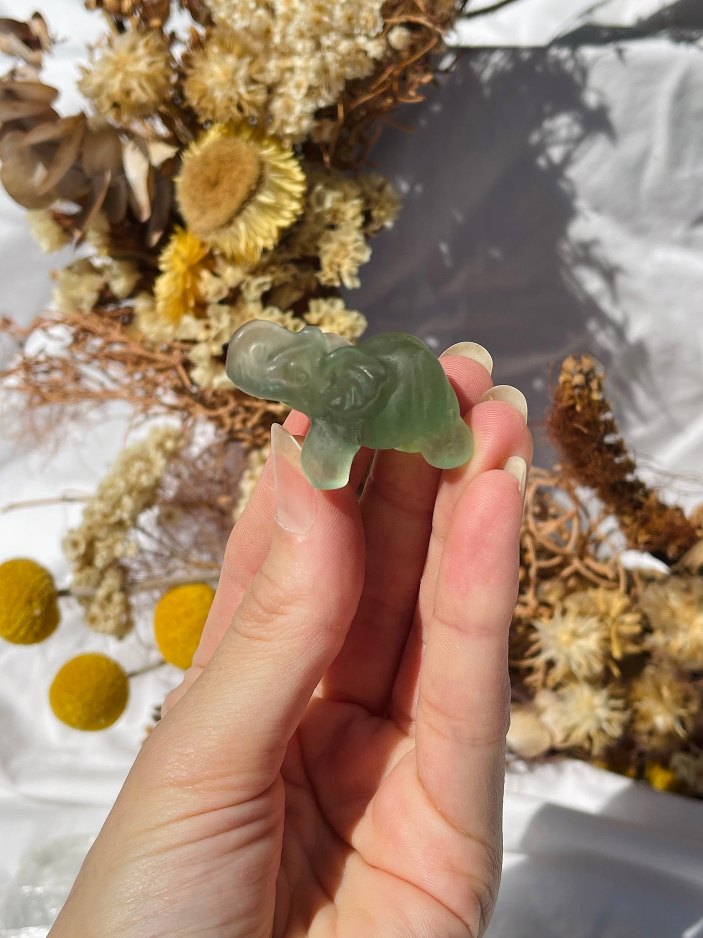 Fluorite Elephant #2