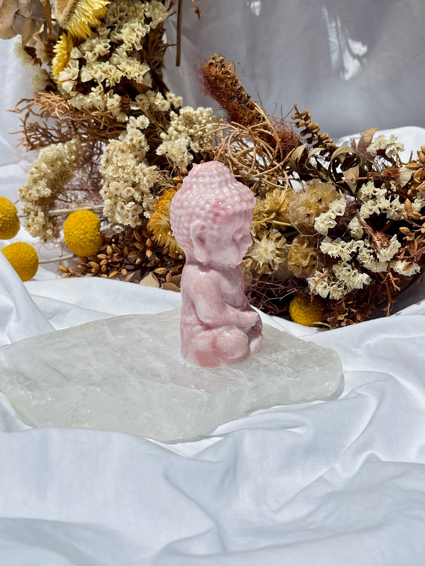 Pink Opal Buddha #2