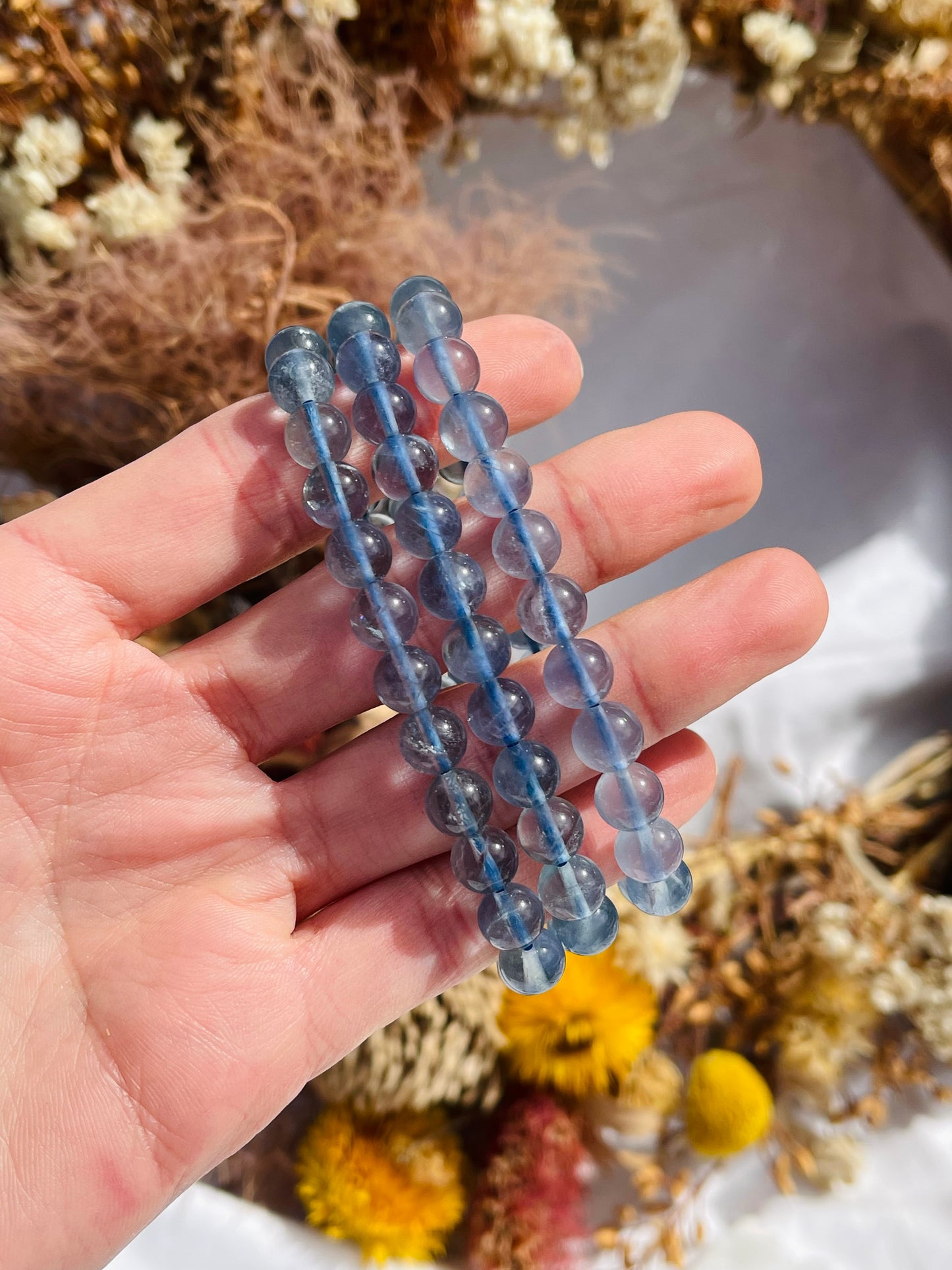 Blue Fluorite Bracelet | 8mm