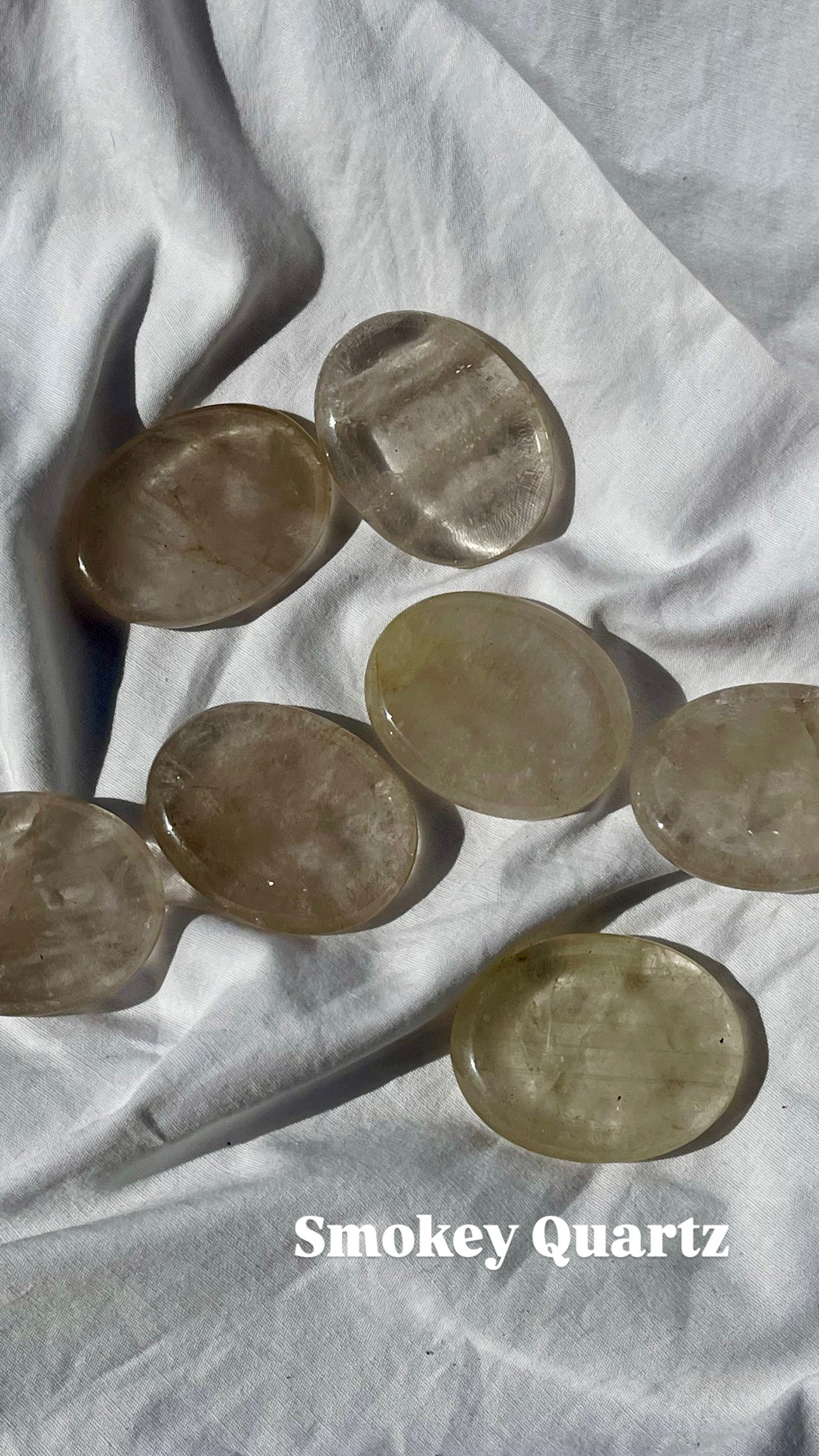 Smokey Quartz Worry Stone