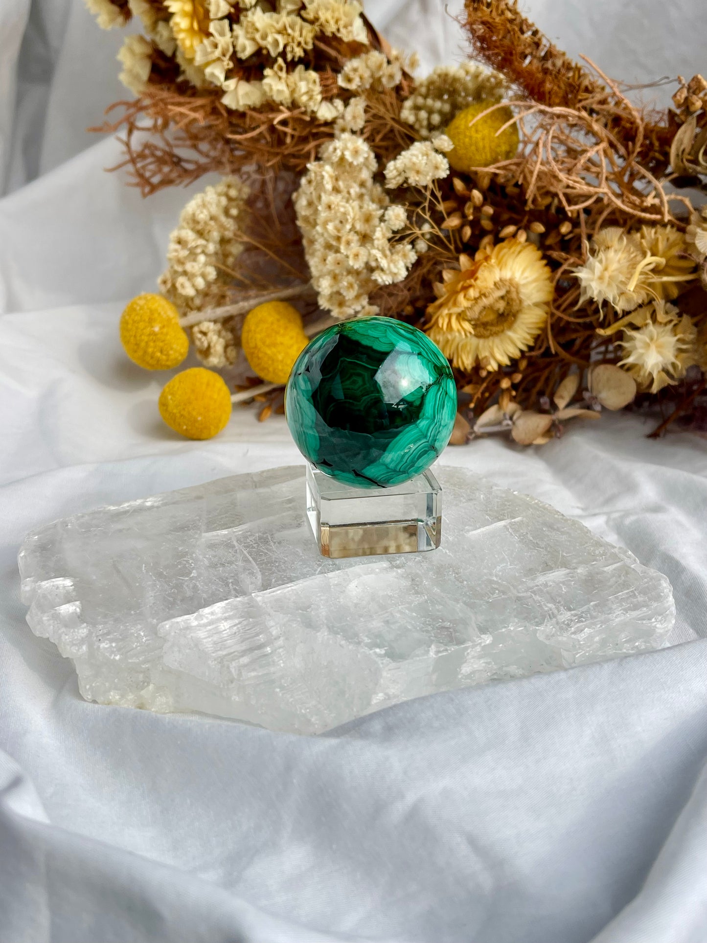 Malachite Sphere
