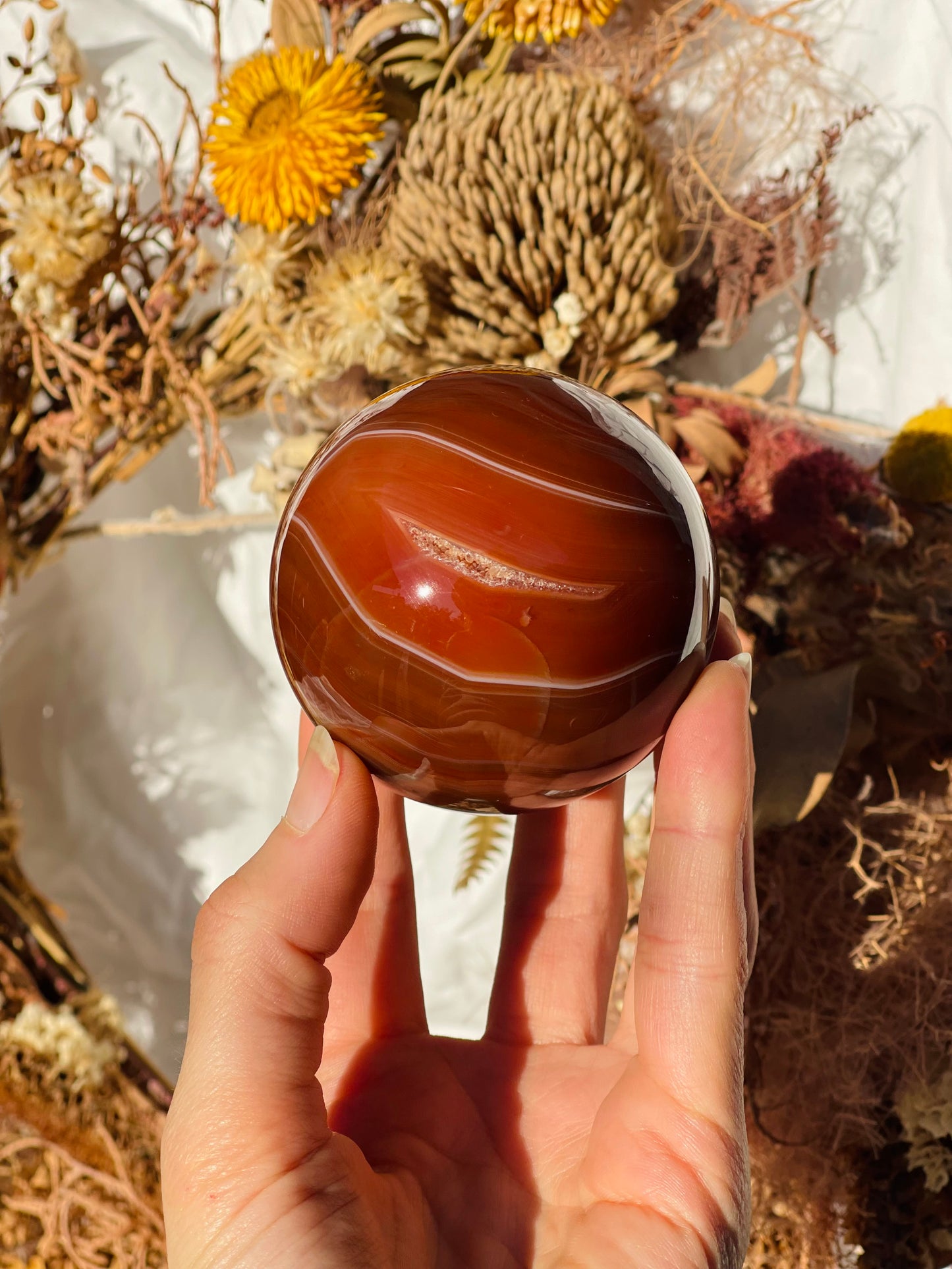 Carnelian Sphere