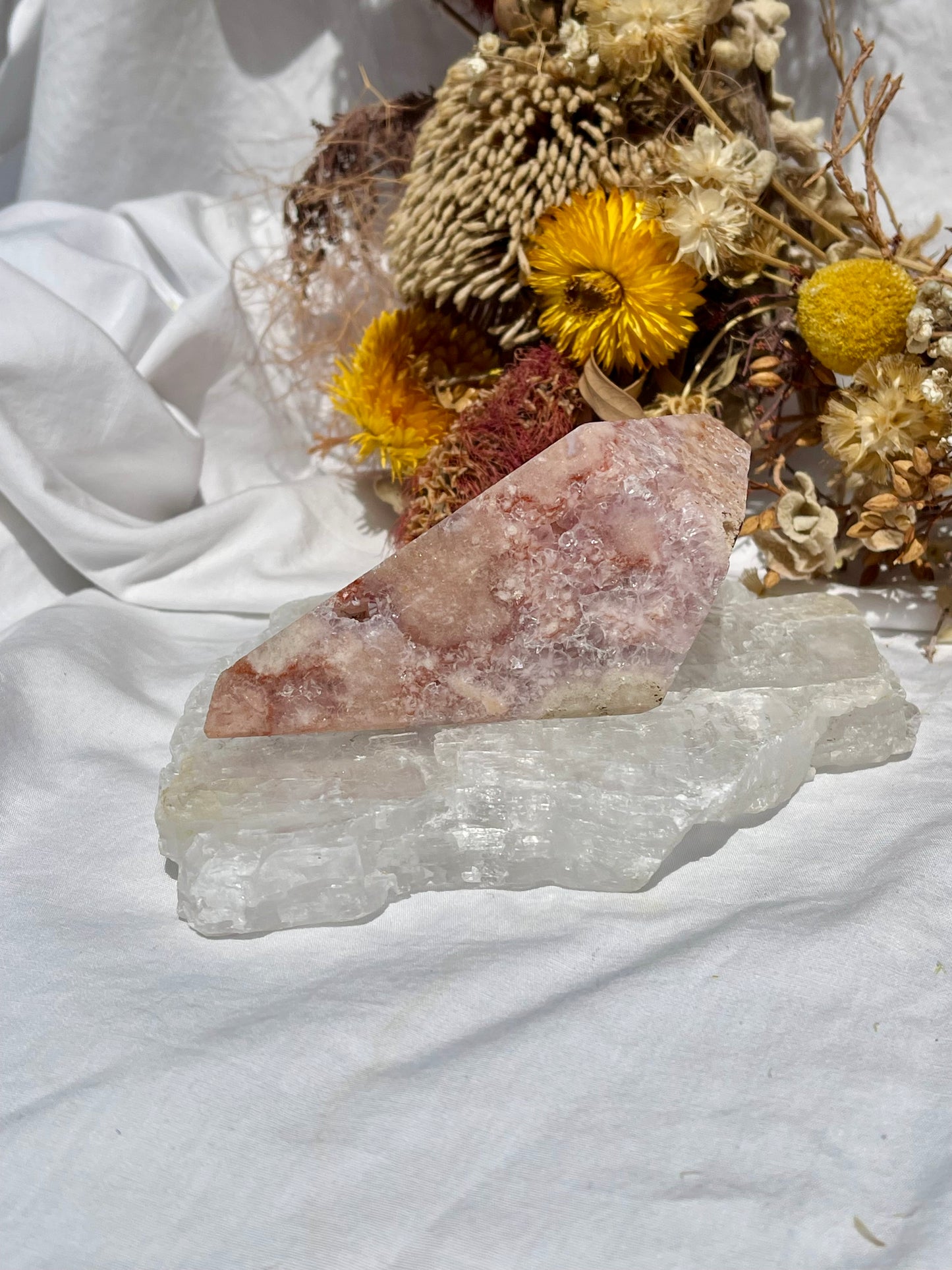 Pink Amethyst | Flower Agate Freeform #2