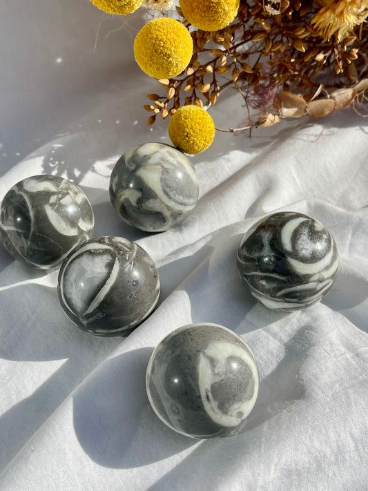 Thousand Eye Jasper Sphere