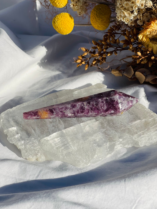 Lepidolite Wand #2