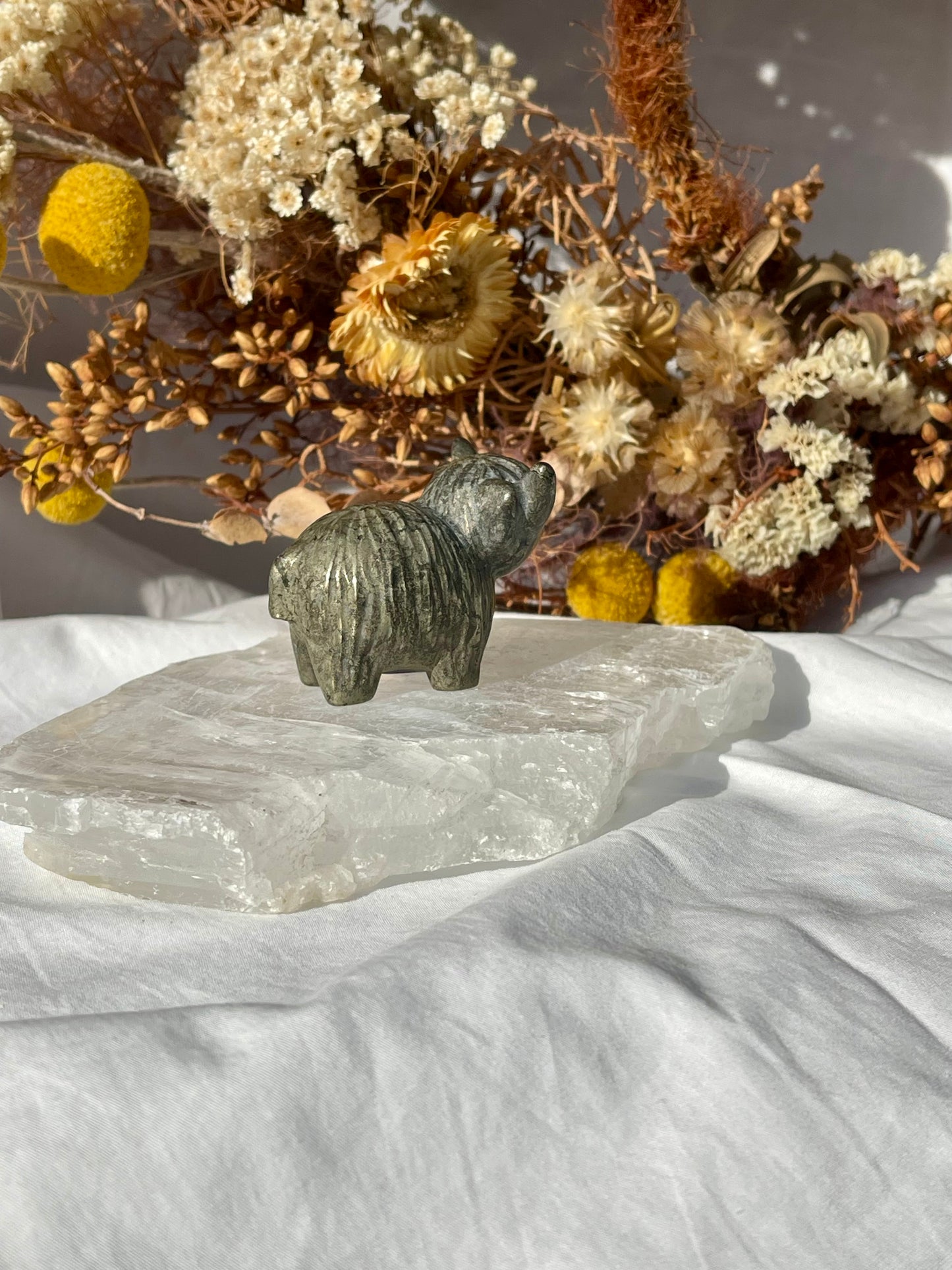 Pyrite Highland Cow #1