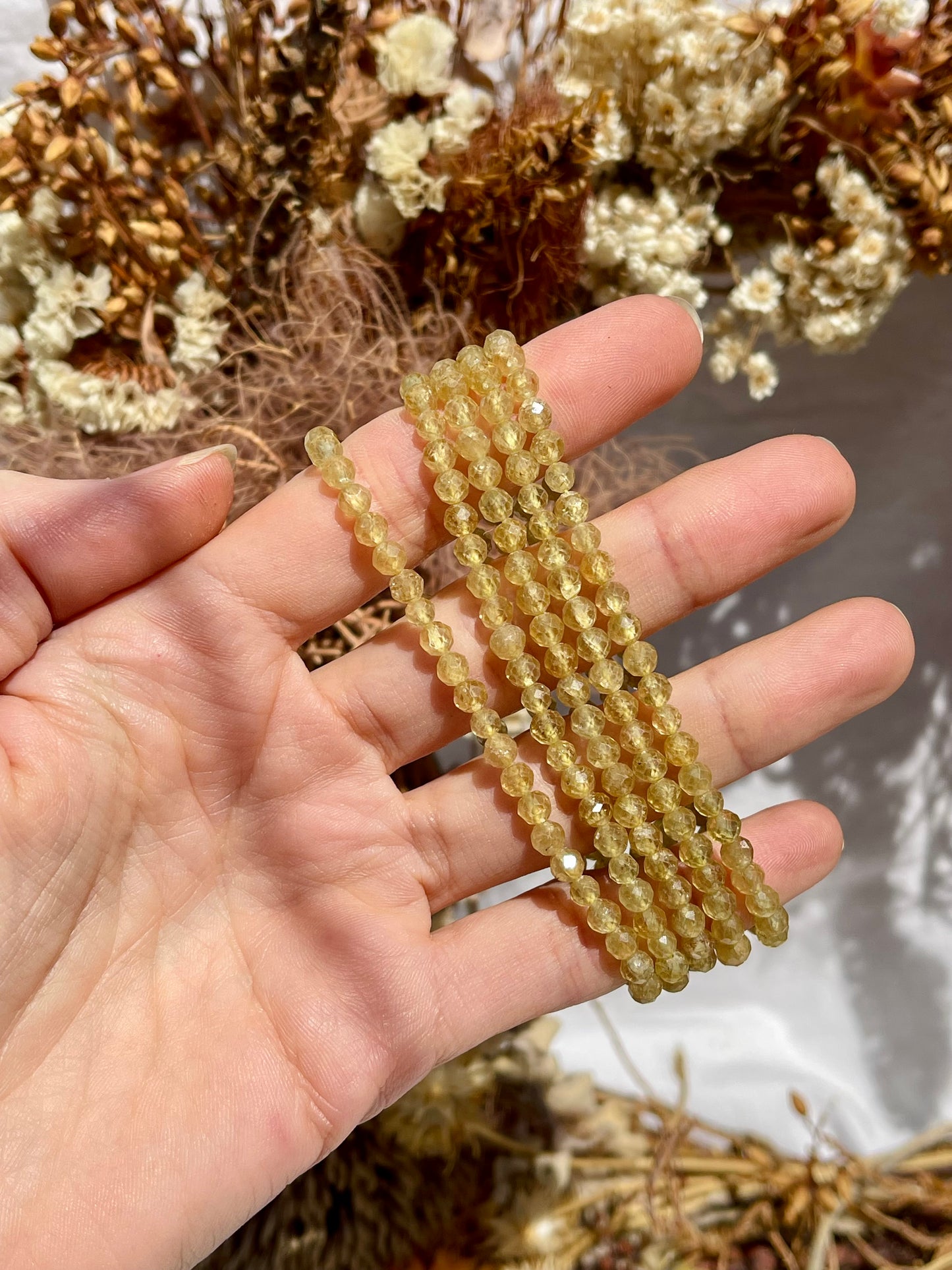 Yellow Apatite Bracelet