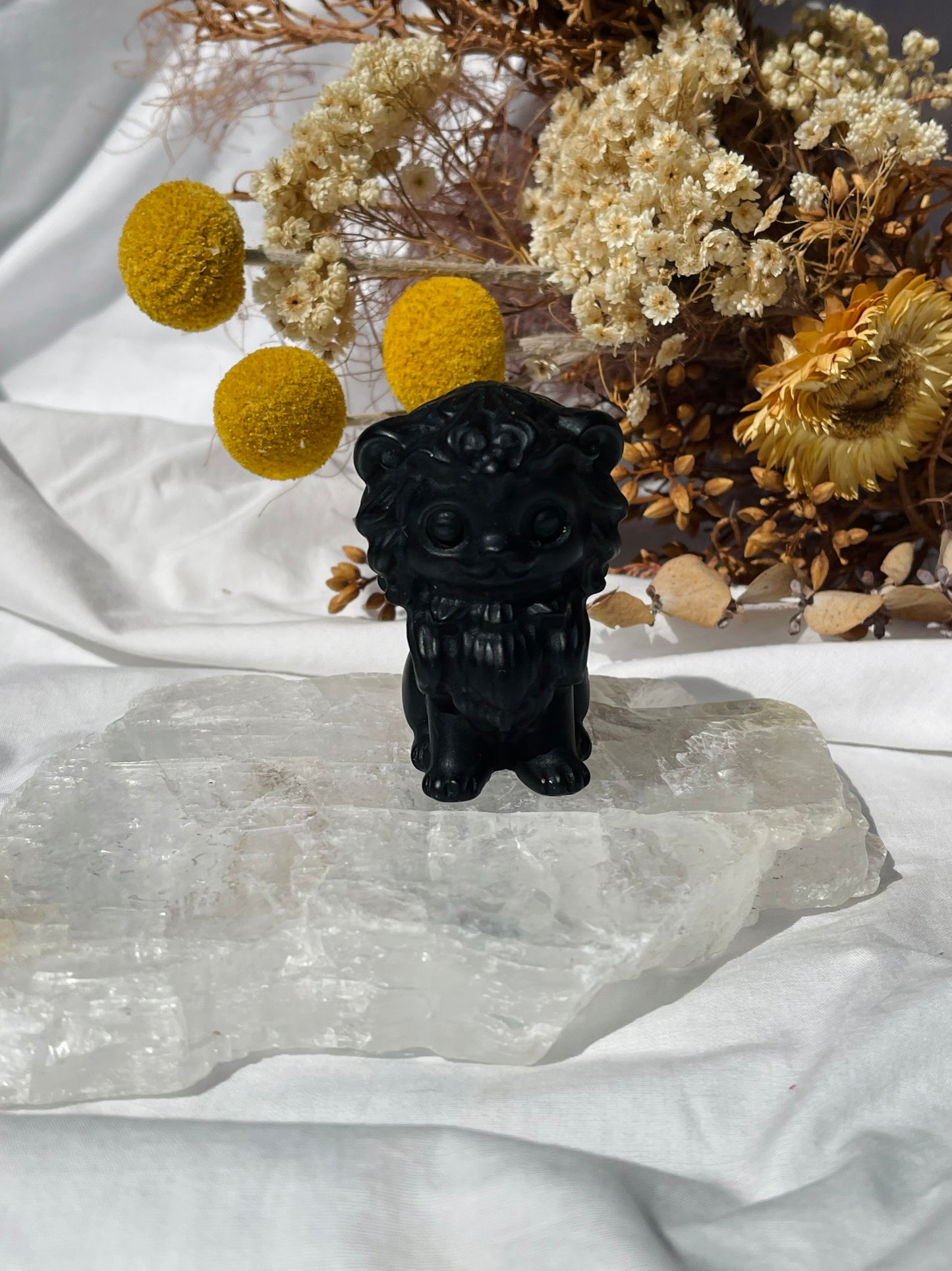 Obsidian Baby Lion