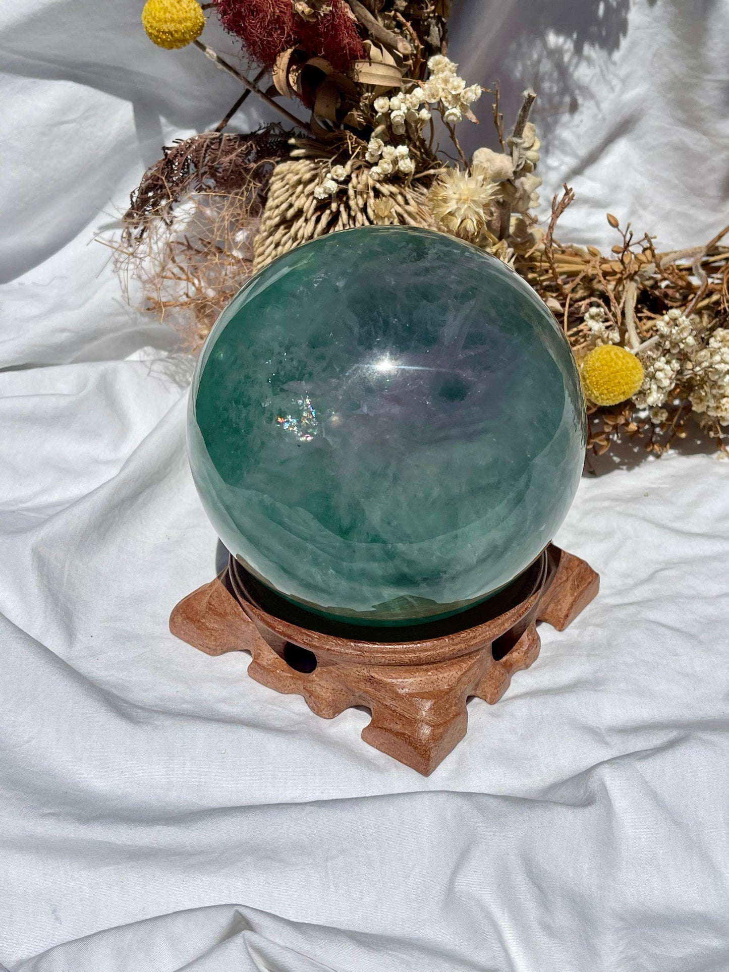 Fluorite Sphere