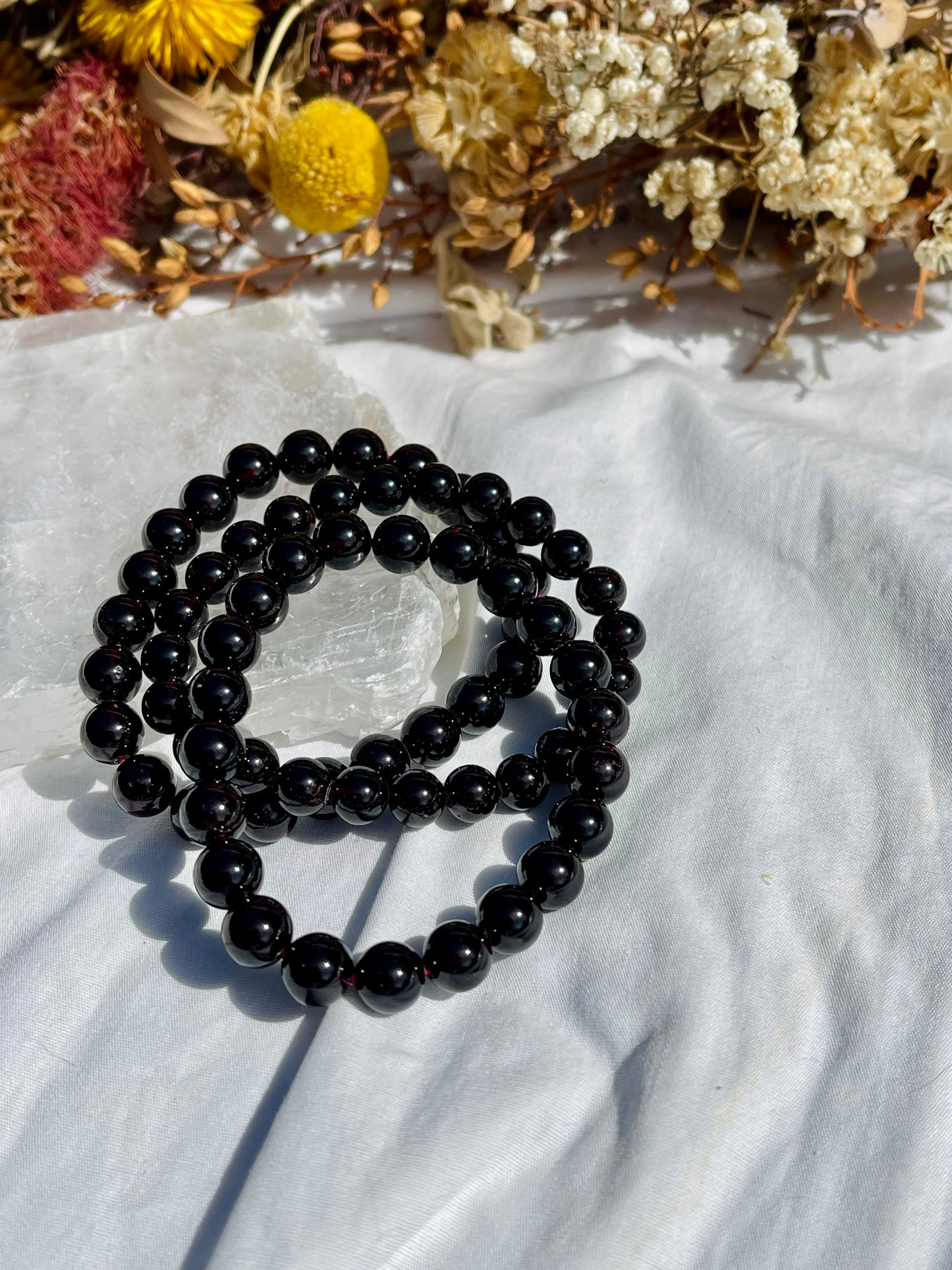 Garnet Bracelet | 8mm