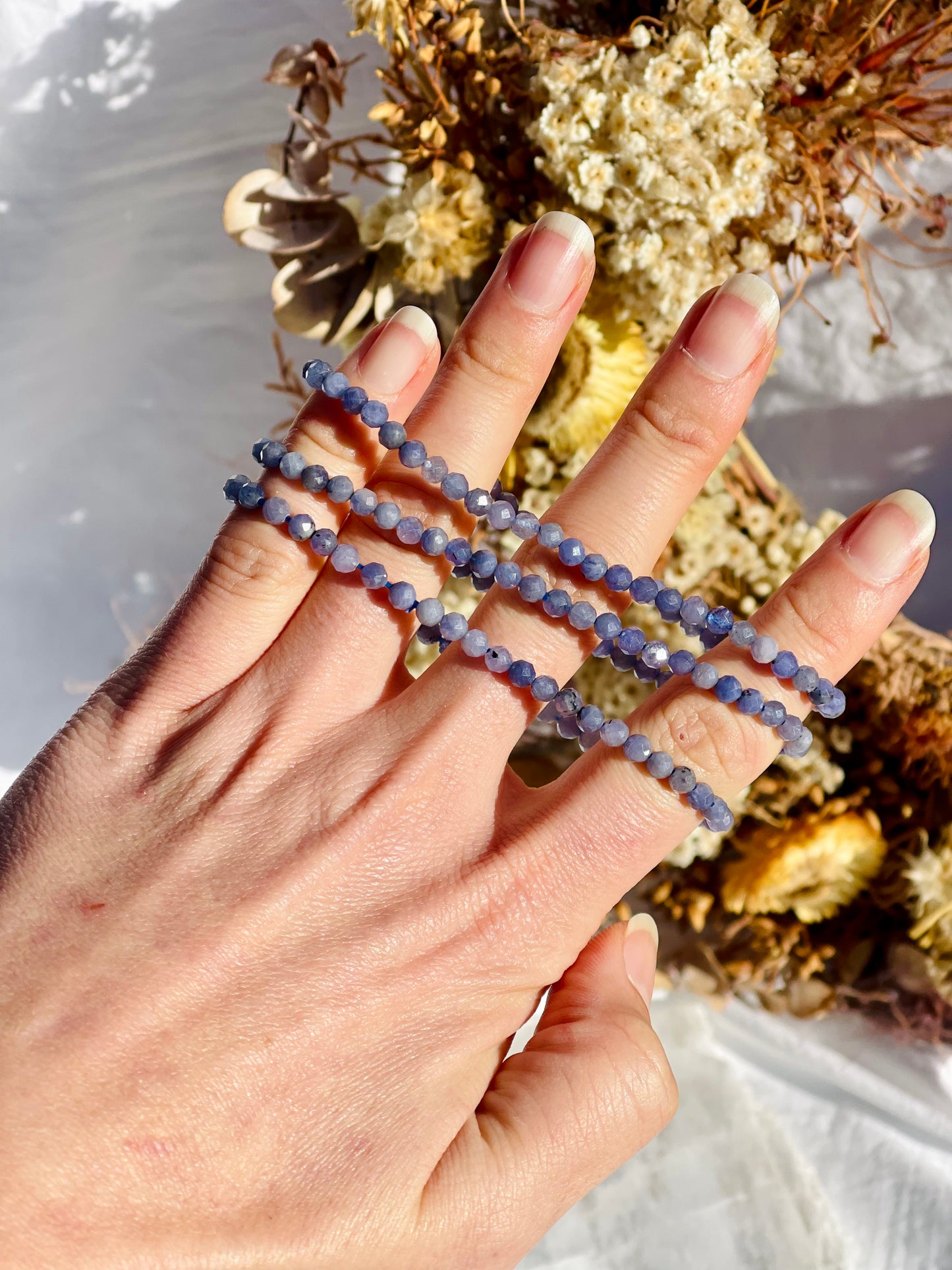 Tanzanite Facet Bracelet