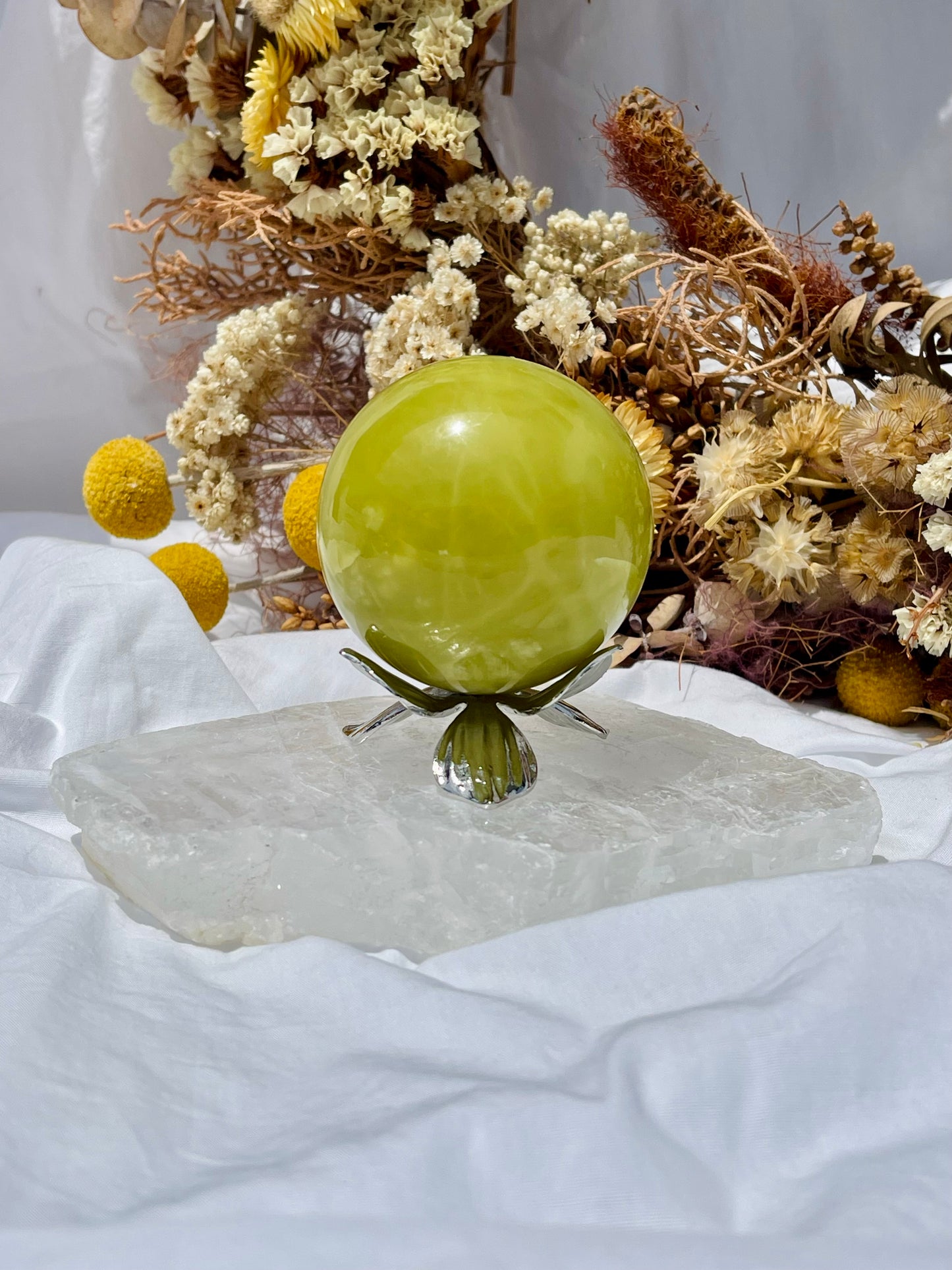 Lemon Jade Sphere