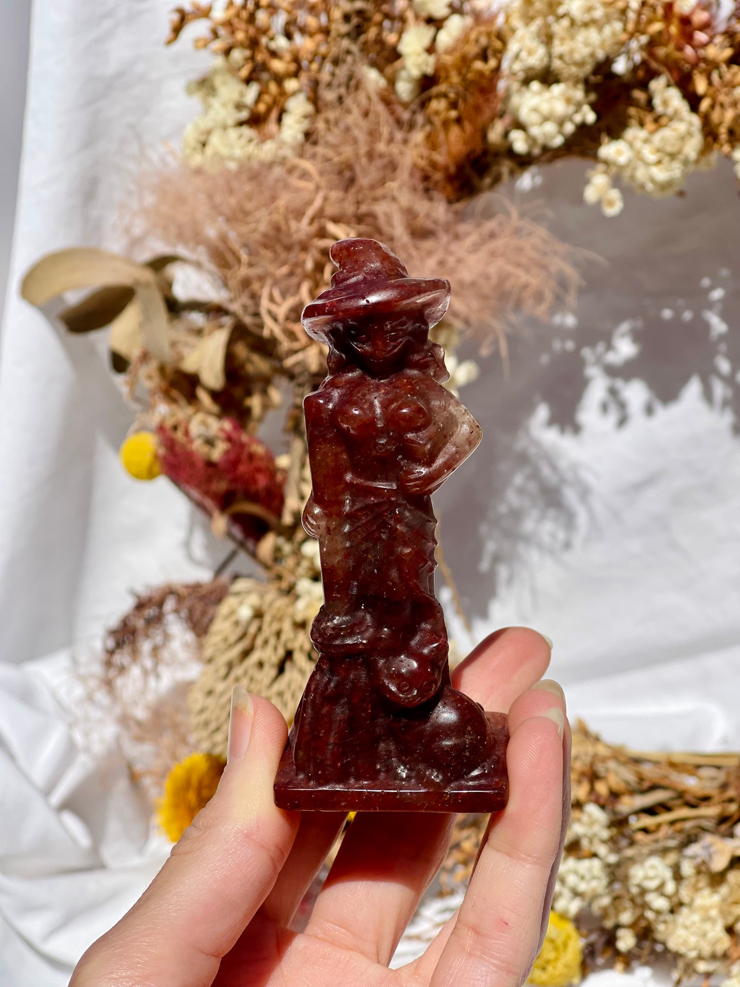 Strawberry Quartz Witch