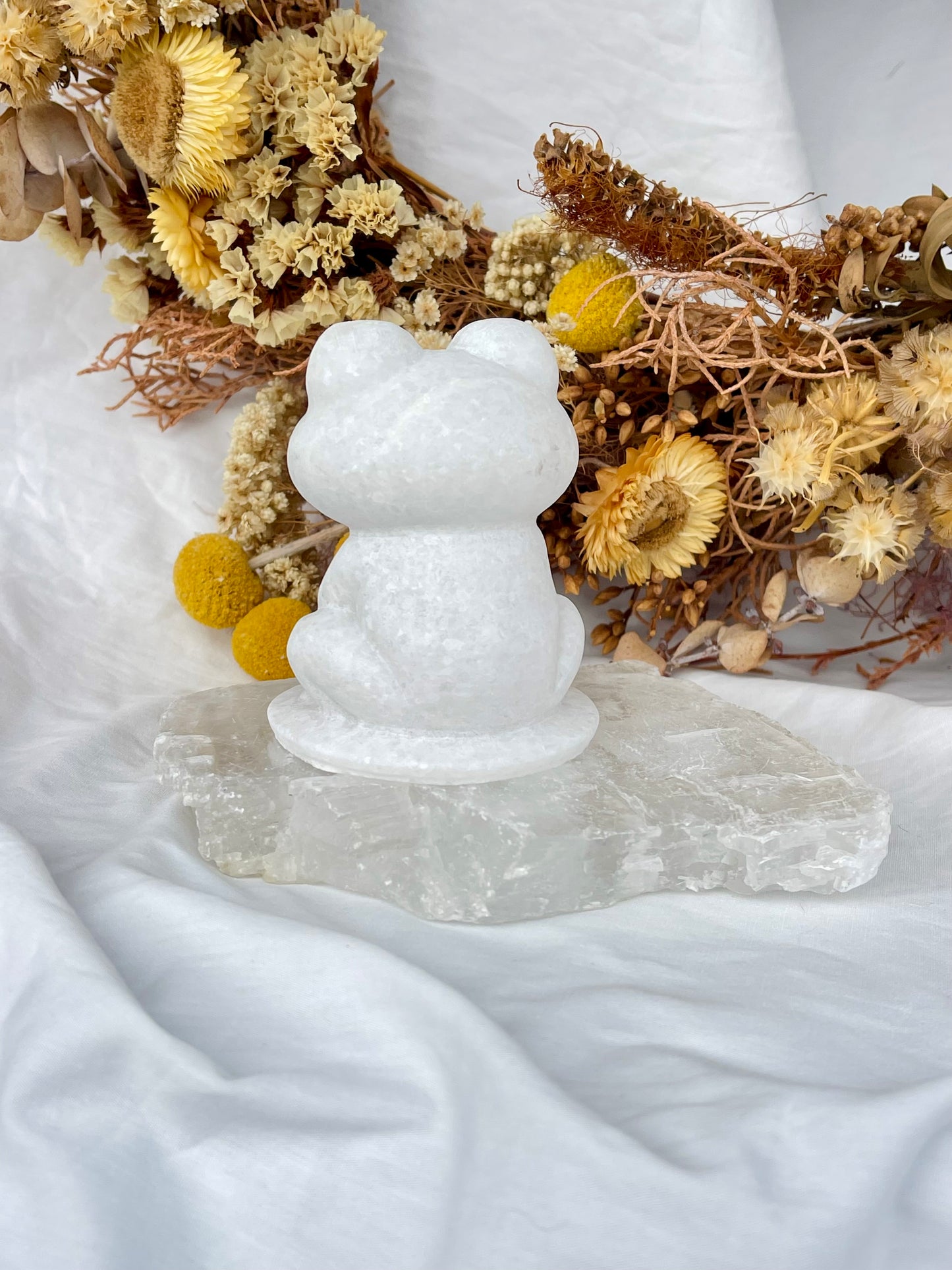 White Jade Frog