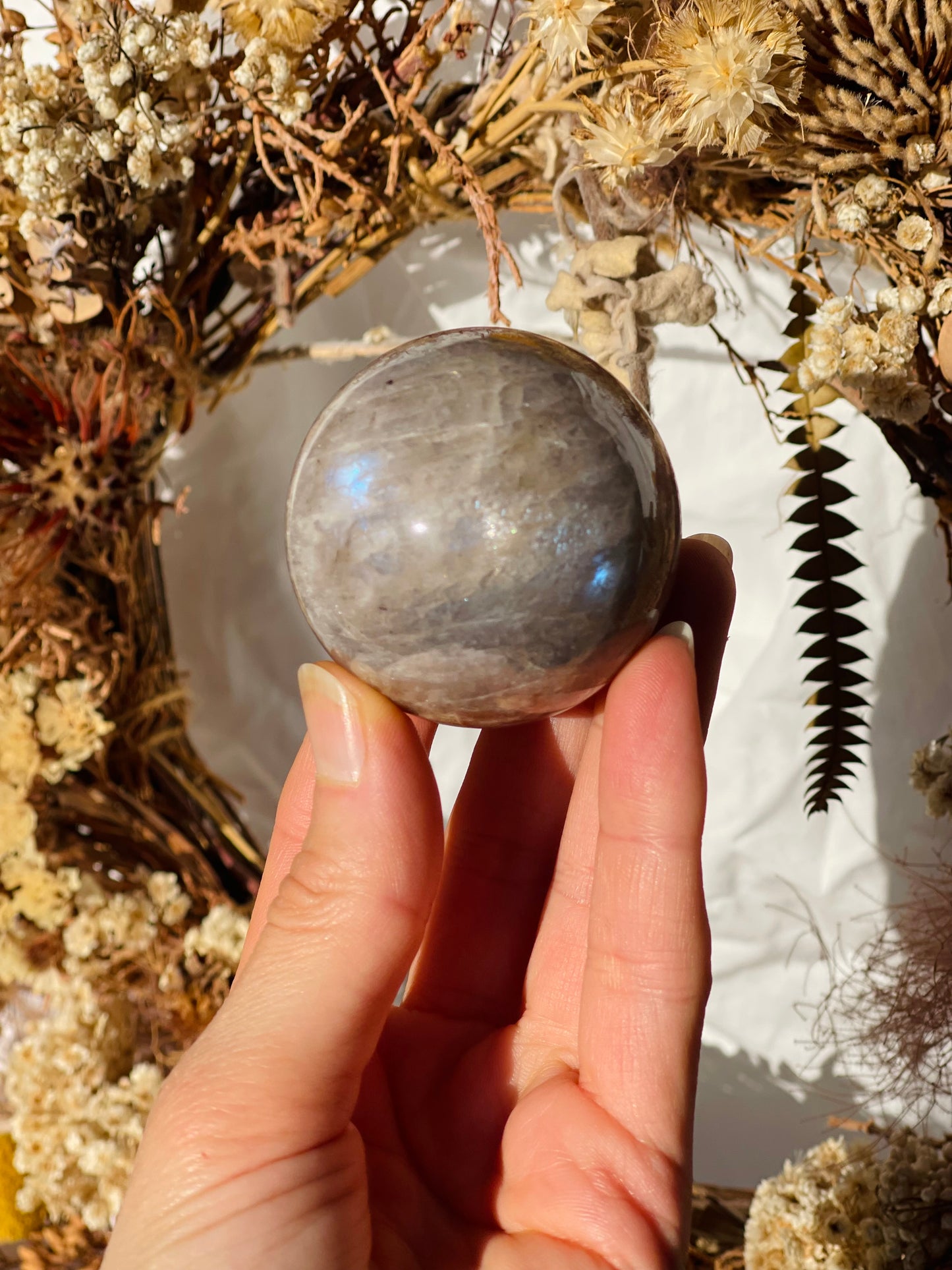 Moonstone Moon Sphere #2